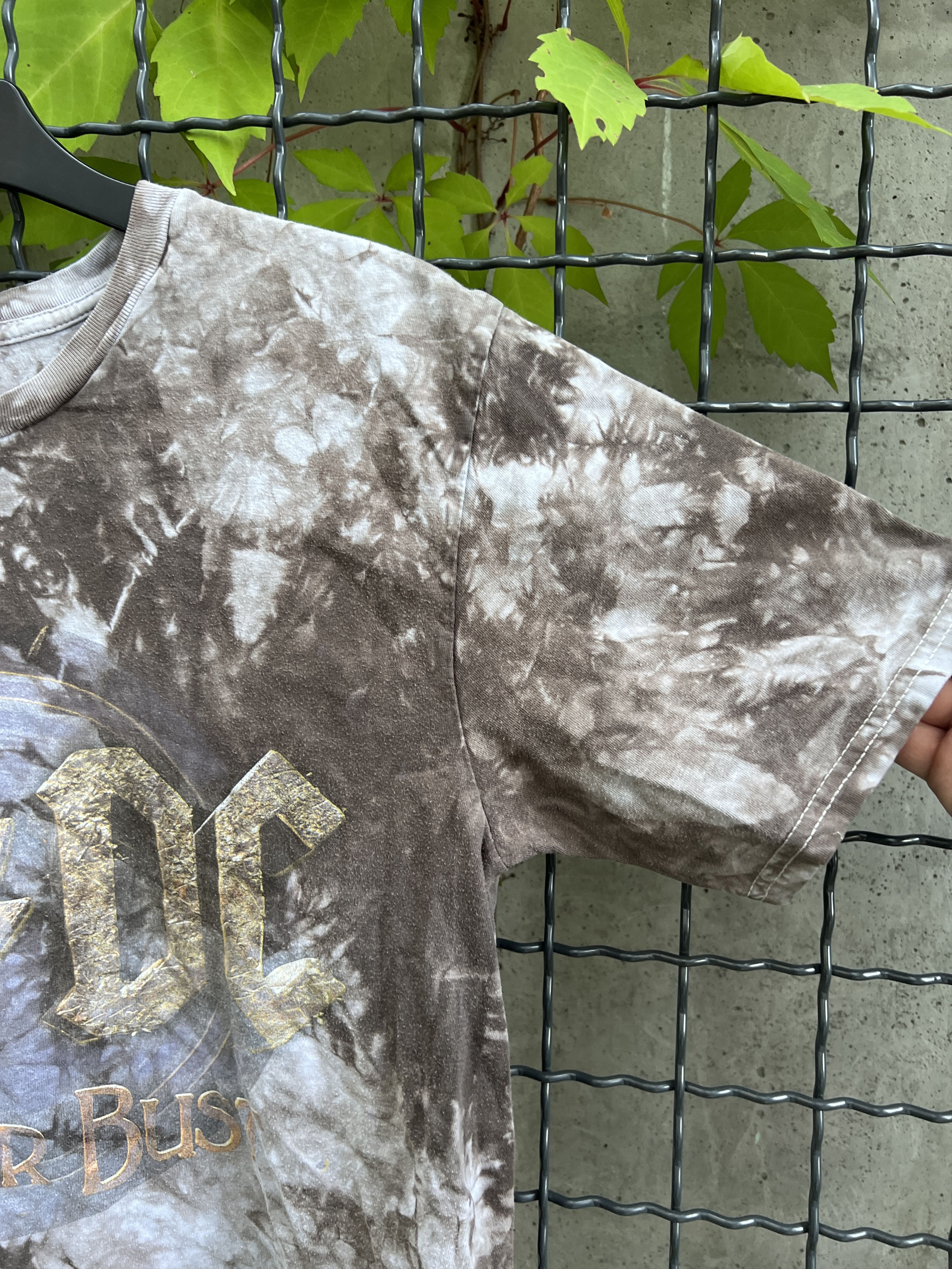Band Tees Vintage 2015 AC/DC Rock Band Tour Tie Dye T-shirt Size US M / EU 48-50 / 2 - 6 Thumbnail