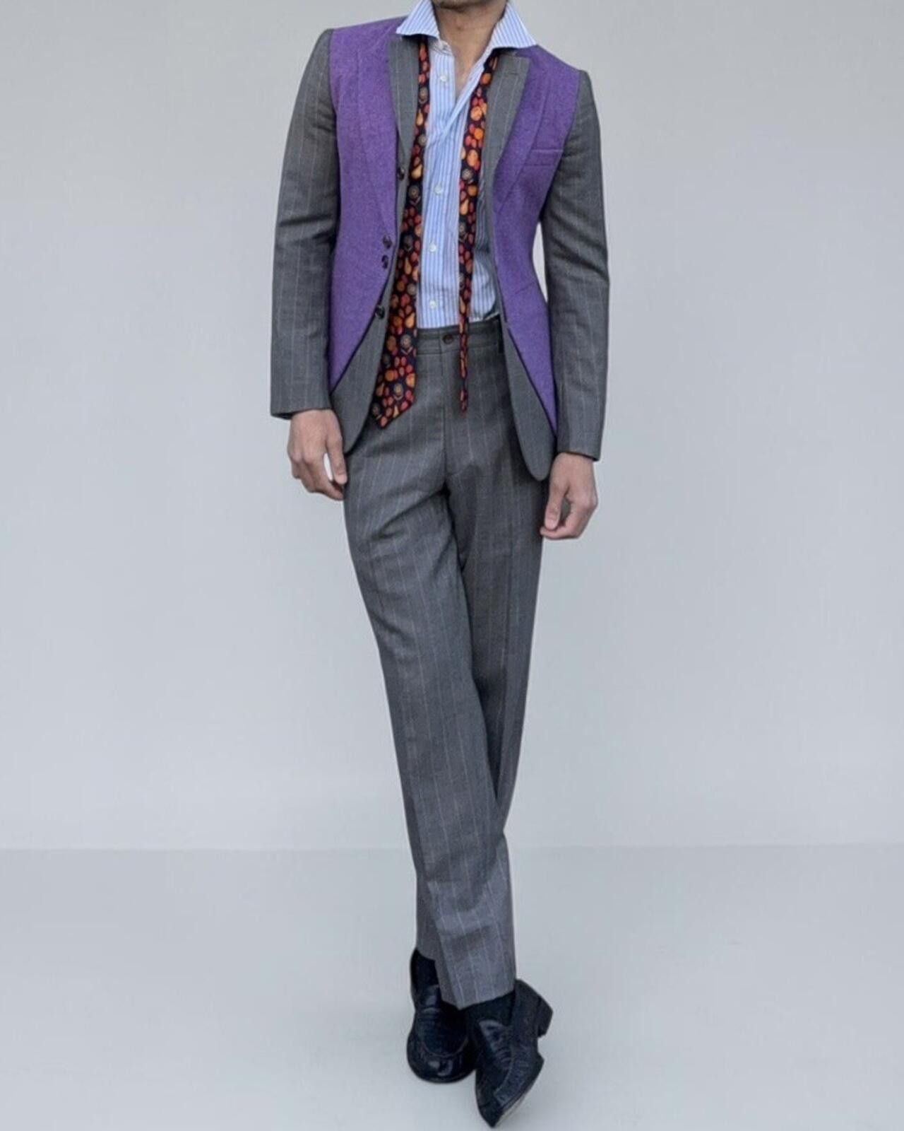 Comme des Garcons Comme Des Garcons Homme Plus AW2009 Curve Panelled Wool Suit Size US XS / EU 42 / 0 - 1 Thumbnail