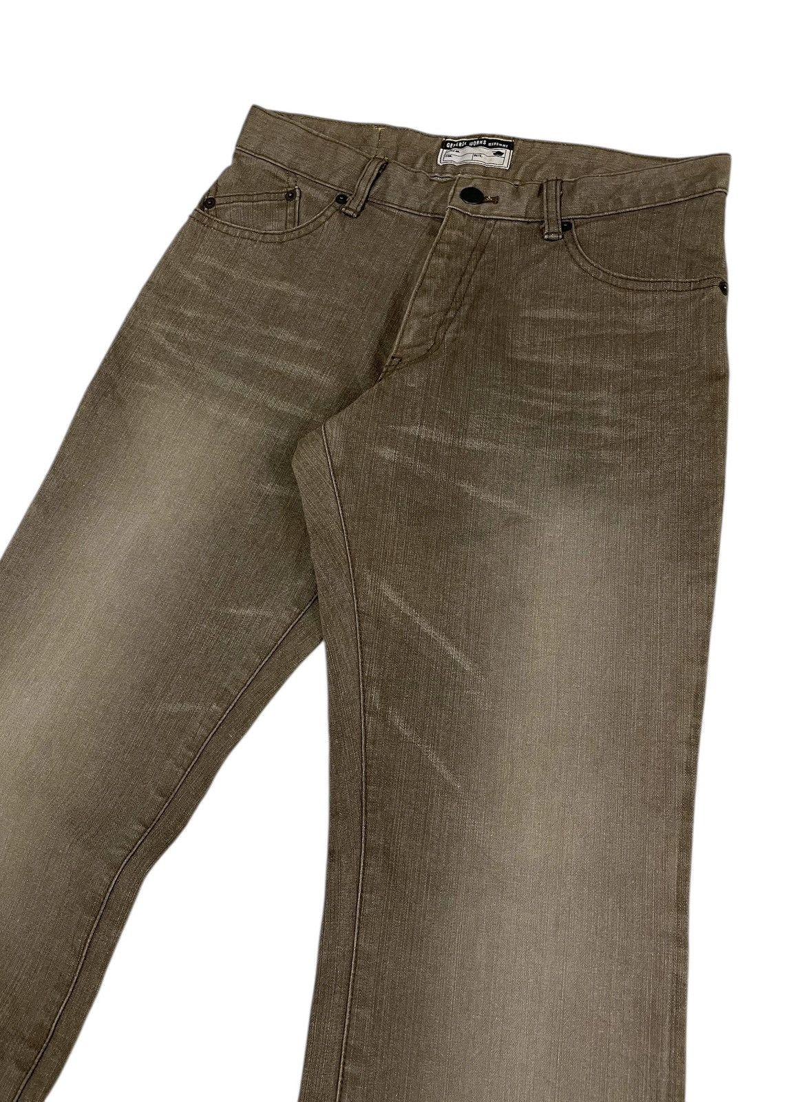Hysteric Glamour × Japanese Brand × PPFM General Works MKHomme Japan Flare Jeans Size US 29 - 3 Thumbnail