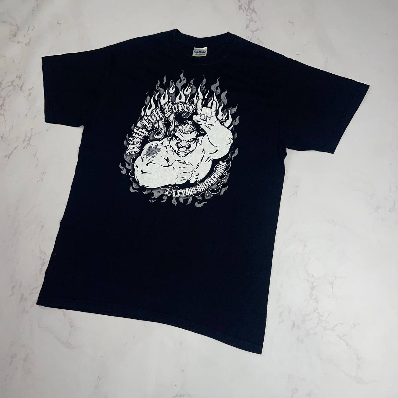 Vintage Band Tees × Vintage With Full Force Festival T-Shirt Sz M Size US M / EU 48-50 / 2 - 3 Thumbnail