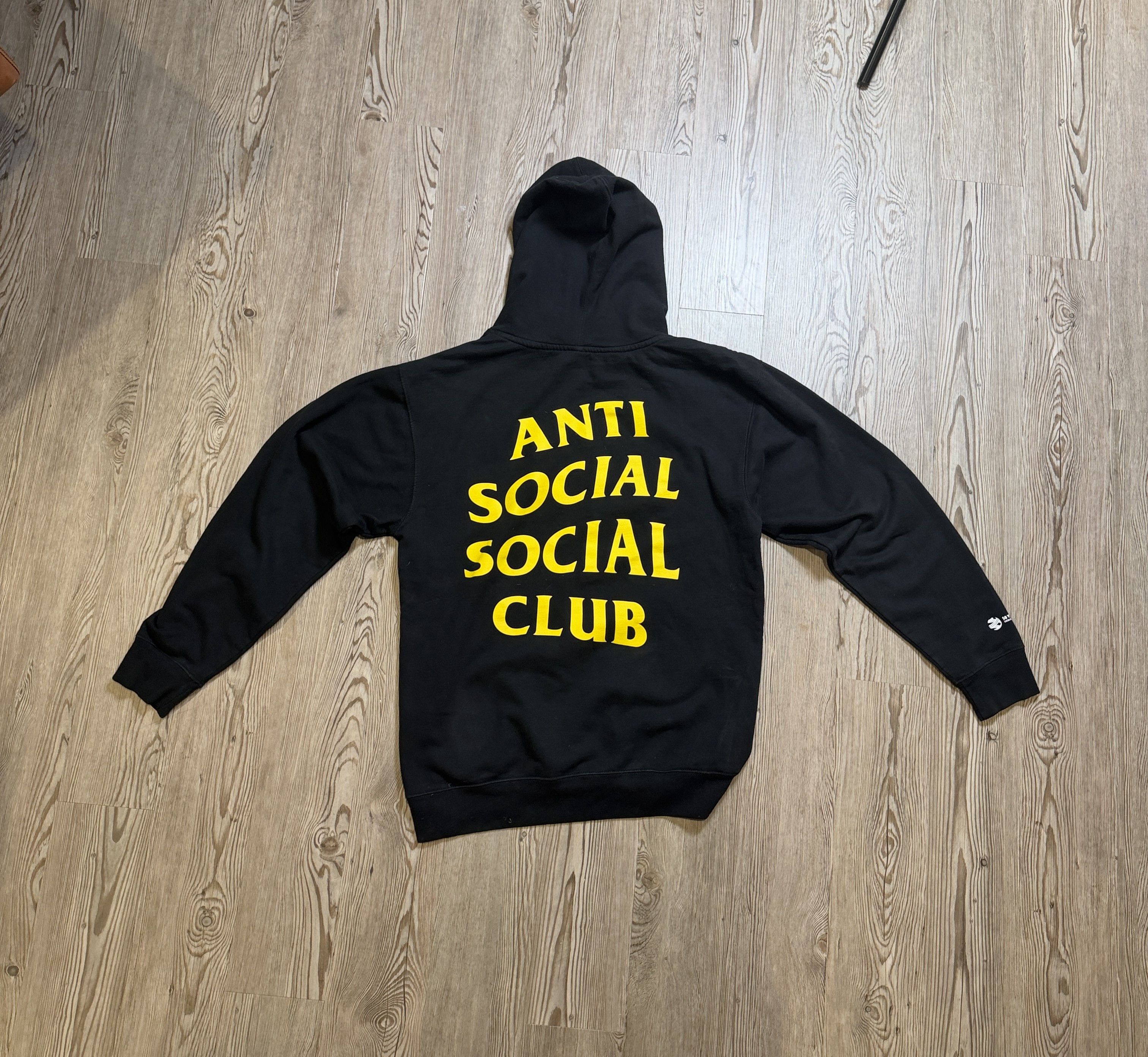 Anti Social Social Club ASSC x DHL Hoodie - FW19 Size US M / EU 48-50 / 2 - 2 Thumbnail