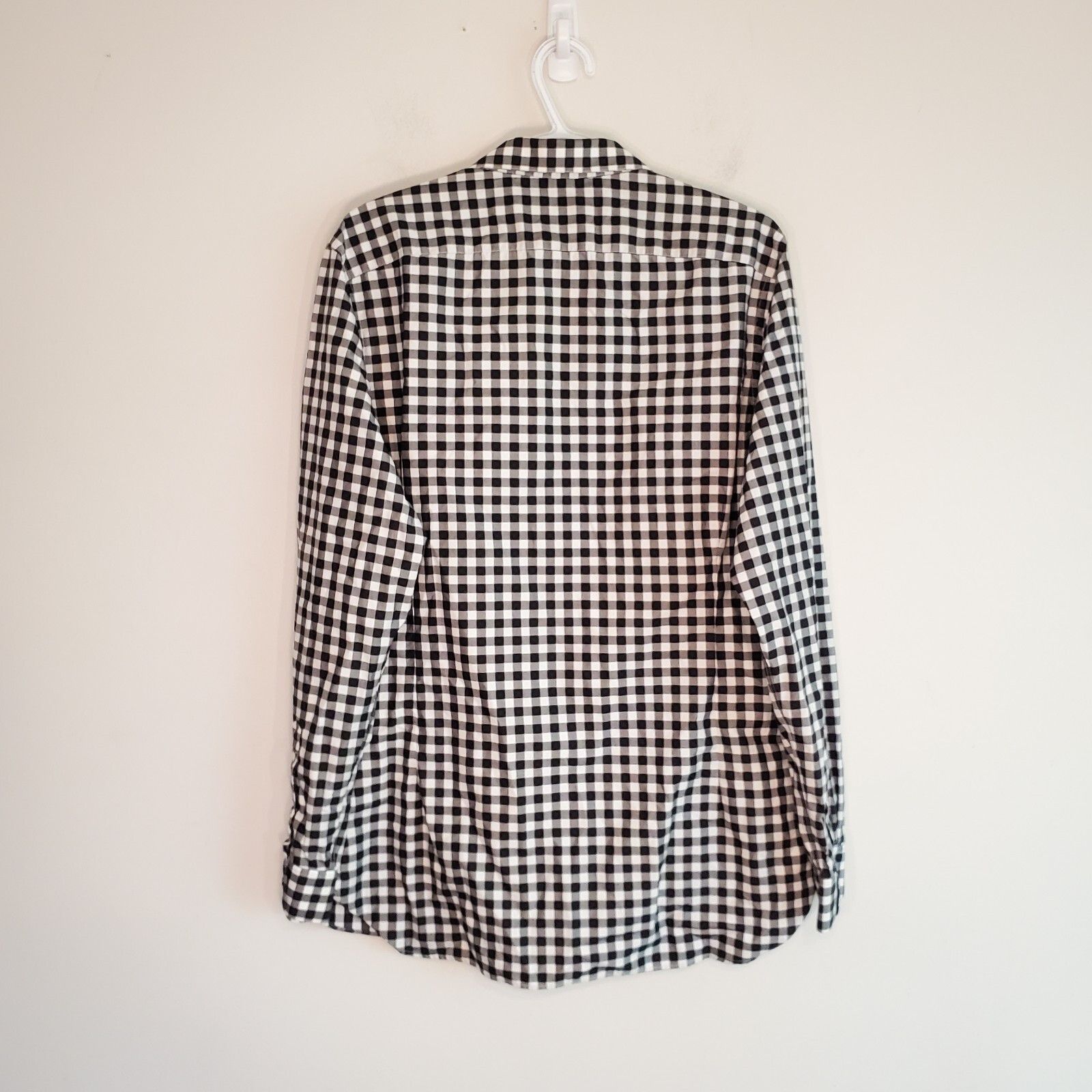 Burberry Burberry Nova Check plaid button up shirt black white size L Size US L / EU 52-54 / 3 - 2 Thumbnail