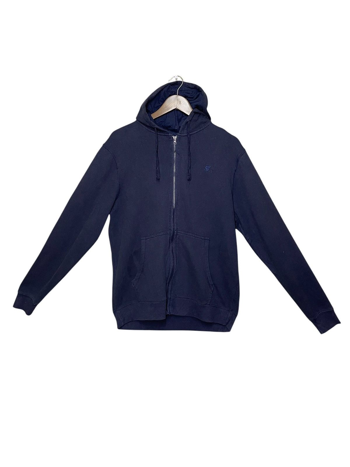 STARTER hoodie full zipper embroidered small logo