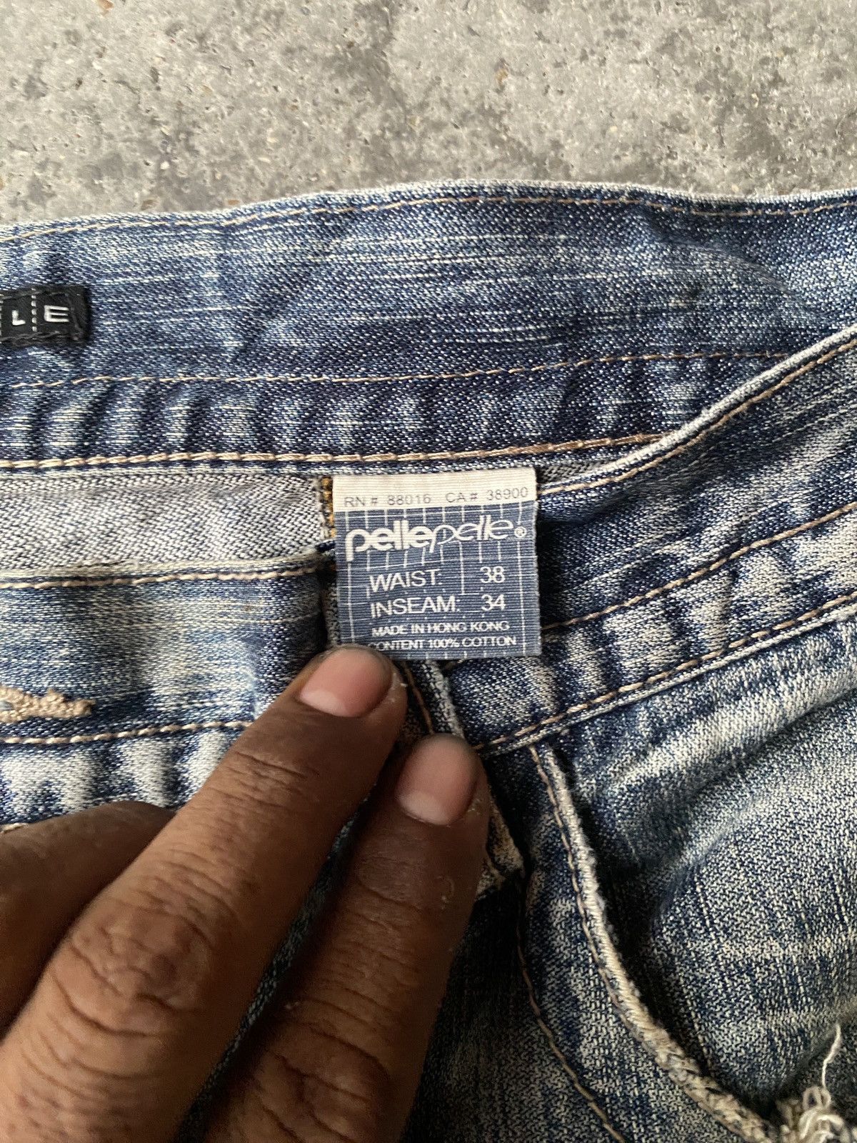 If Six Was Nine × Pelle Pelle pelle pelle loose cut denim Size US 38 / EU 54 - 7 Thumbnail