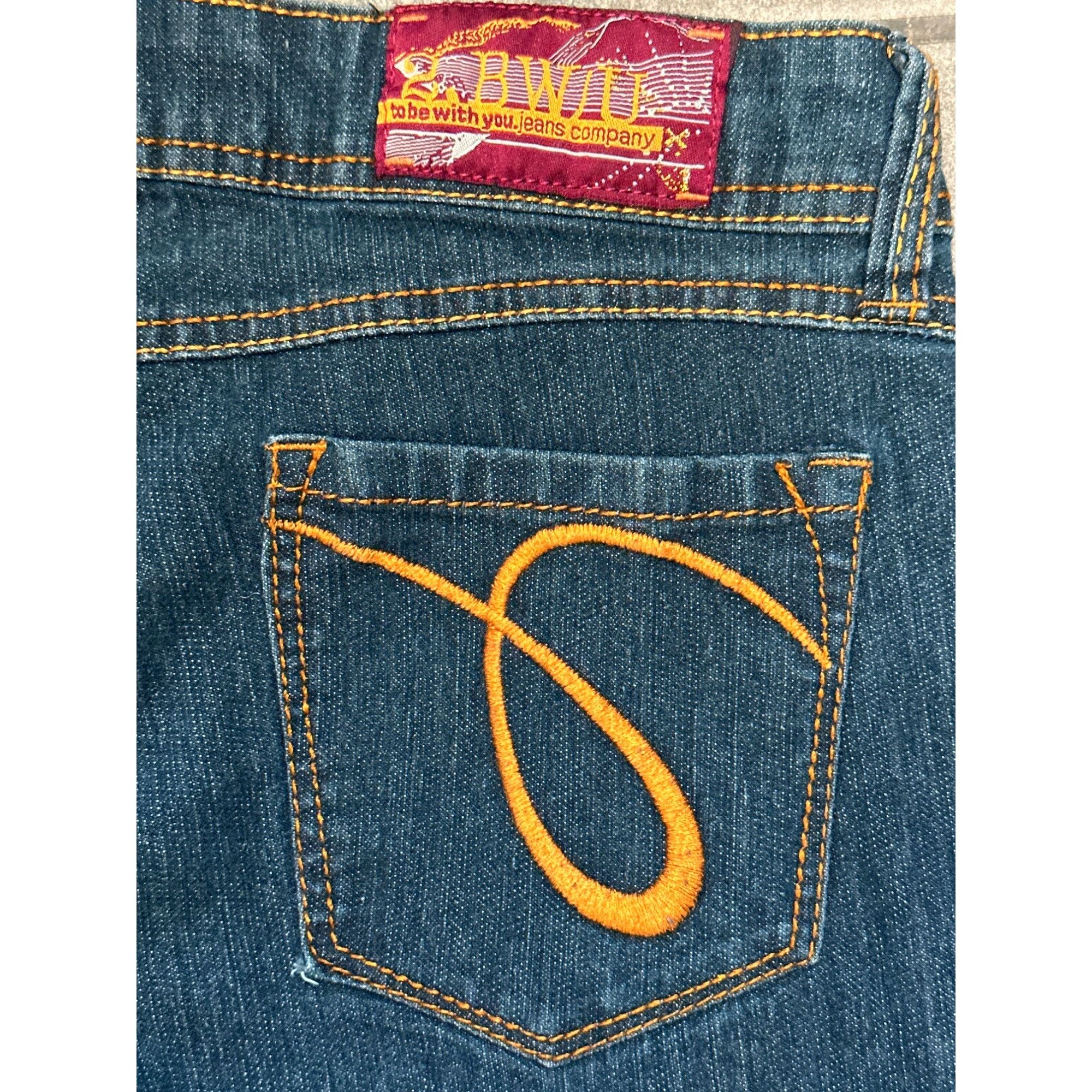 Other 2 BWU Juniors Skinny Jeans Size 3 Stretch Denim Dark Wash Em Size 28" / US 6 / IT 42 - 8 Thumbnail