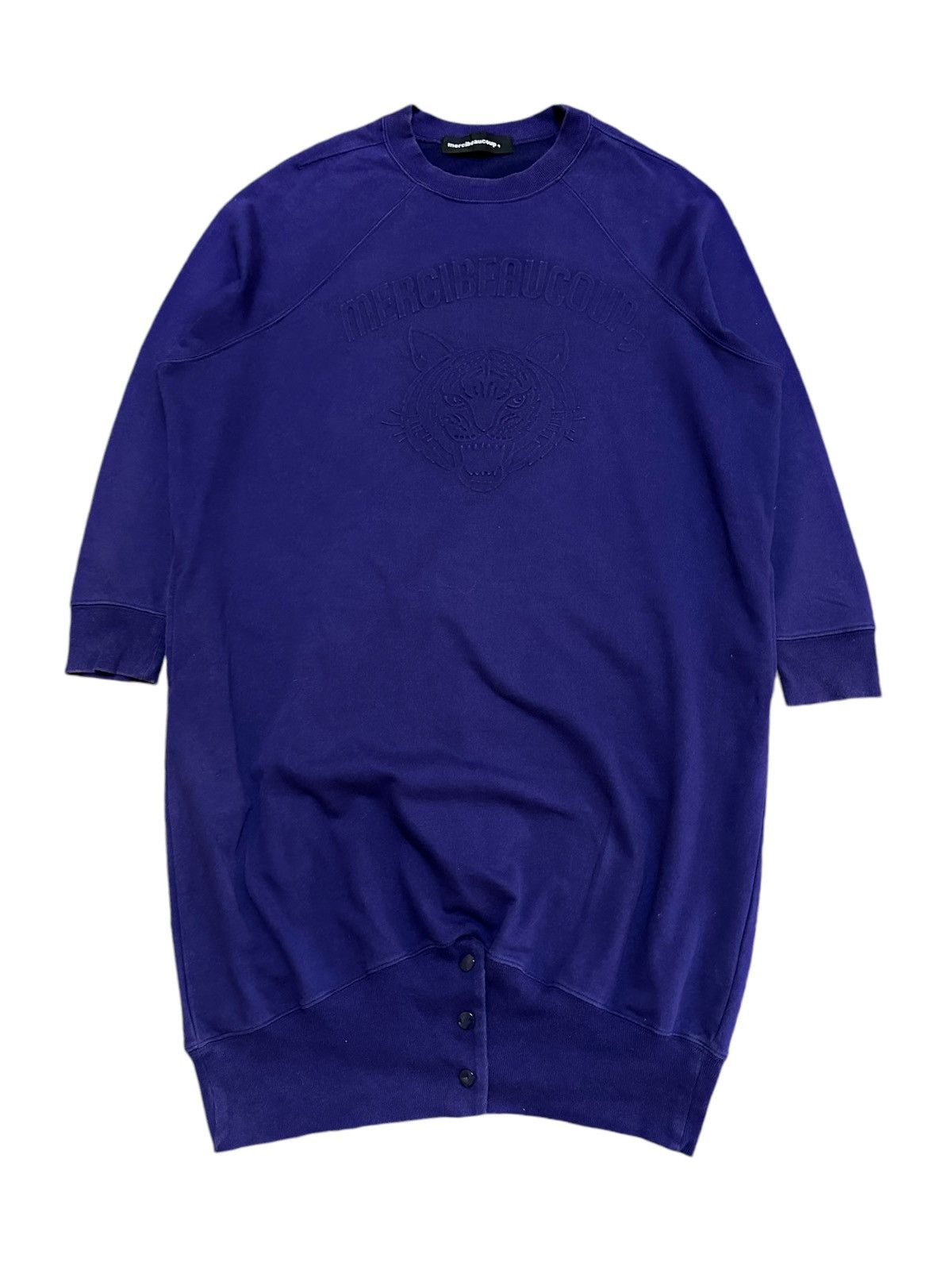 Issey Miyake × mercibeaucoup mercibeaucoup women long sweatshirt big logo Size S / US 4 / IT 40 - 1 Thumbnail