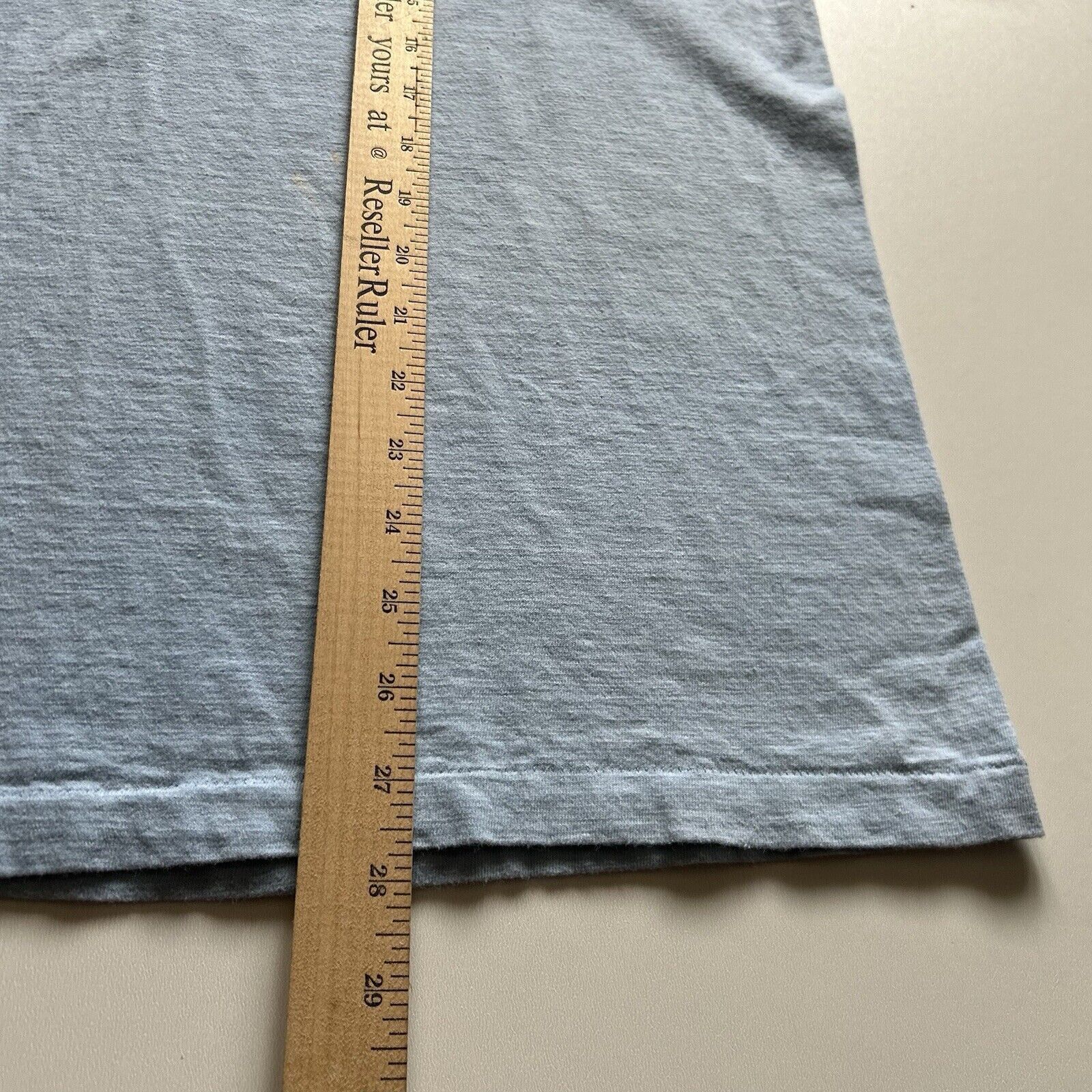 Vintage Vintage 90s USA Flag America T Shirt XL Blue Hanes Beefy T Size US XL / EU 56 / 4 - 8 Thumbnail