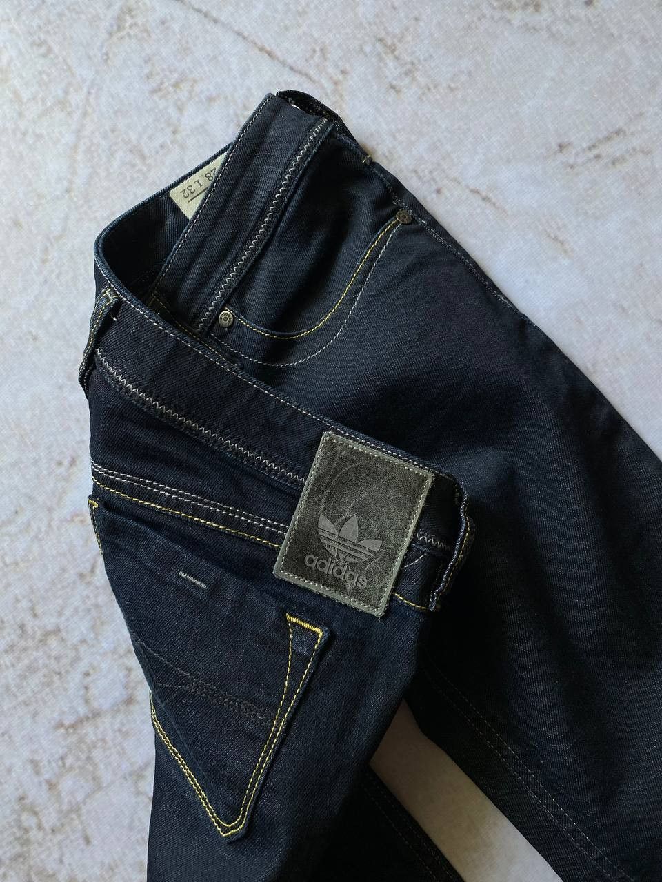Adidas × Diesel × Vintage Vintage Diesel x Adidas Denim Pants Jeans Size 28" / US 6 / IT 42 - 6 Thumbnail