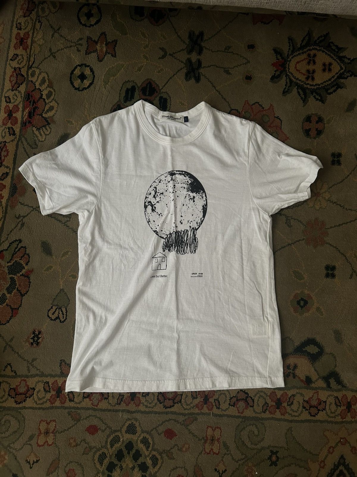 image of Ss10 Undercover Less But Better T Shirt in White, Men's (Size Small)