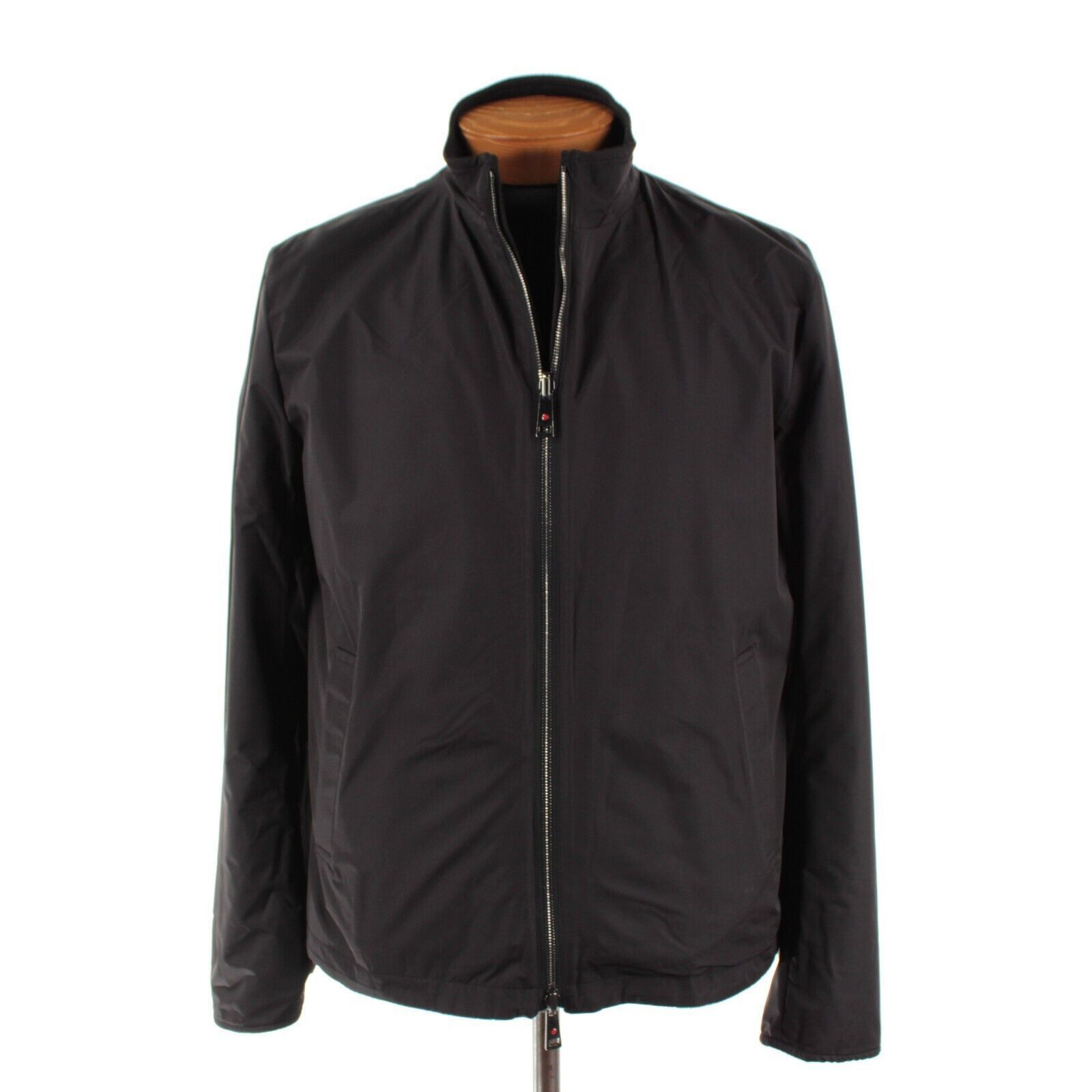 Kiton Kiton Jacket Size XL US In Black Polyester Blend Size US XL / EU 56 / 4 - 6 Thumbnail