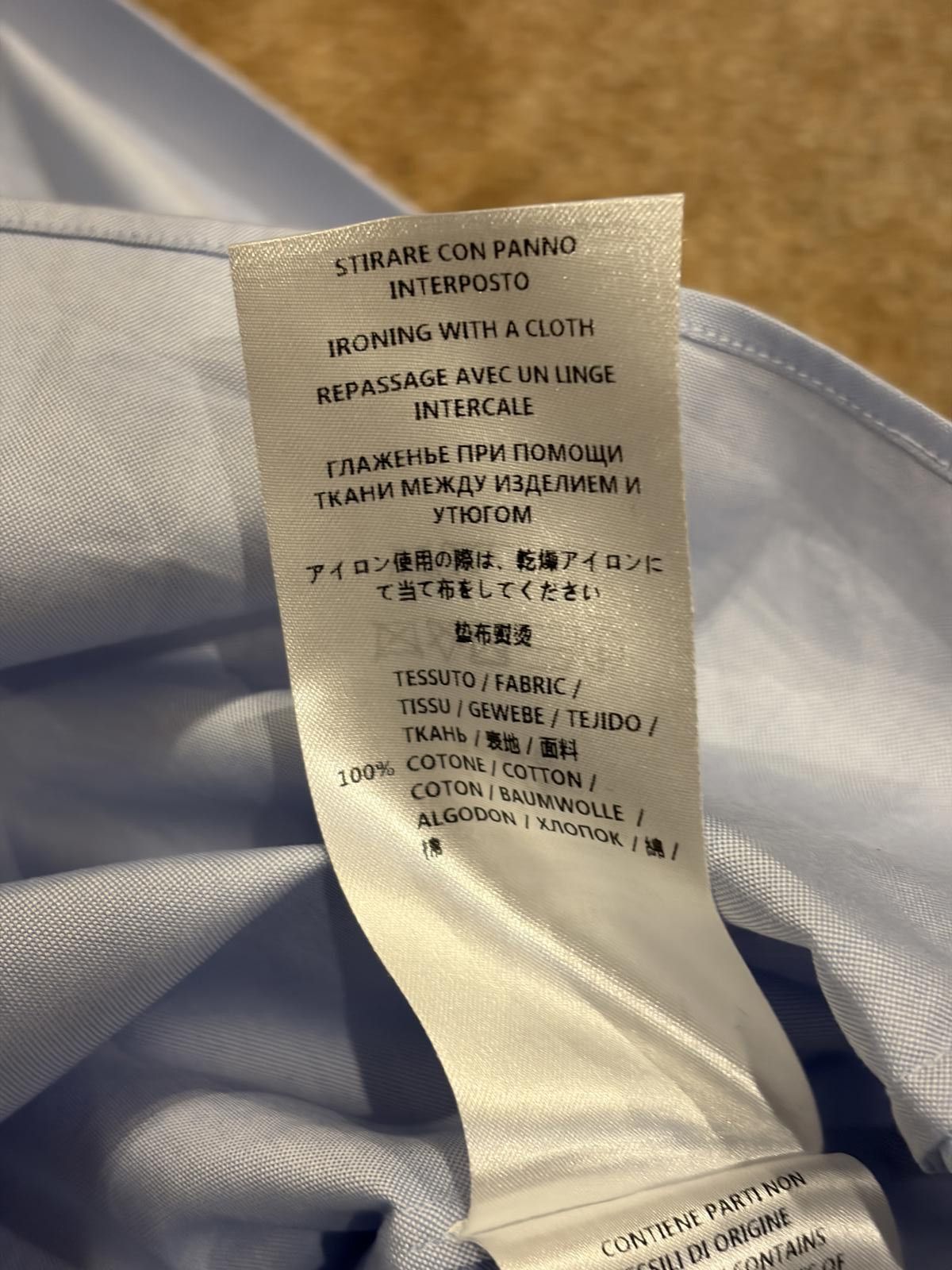 Gucci Gucci Contrast-Collar Cotton Shirt Size US M / EU 48-50 / 2 - 11 Thumbnail