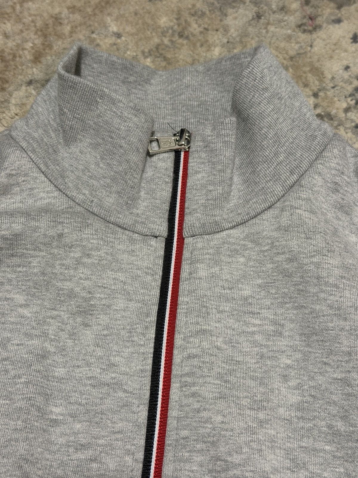 Moncler Moncler - Men’s Tricolor Zip-Up Sweatshirt - Size XL (4) Size US XL / EU 56 / 4 - 3 Thumbnail