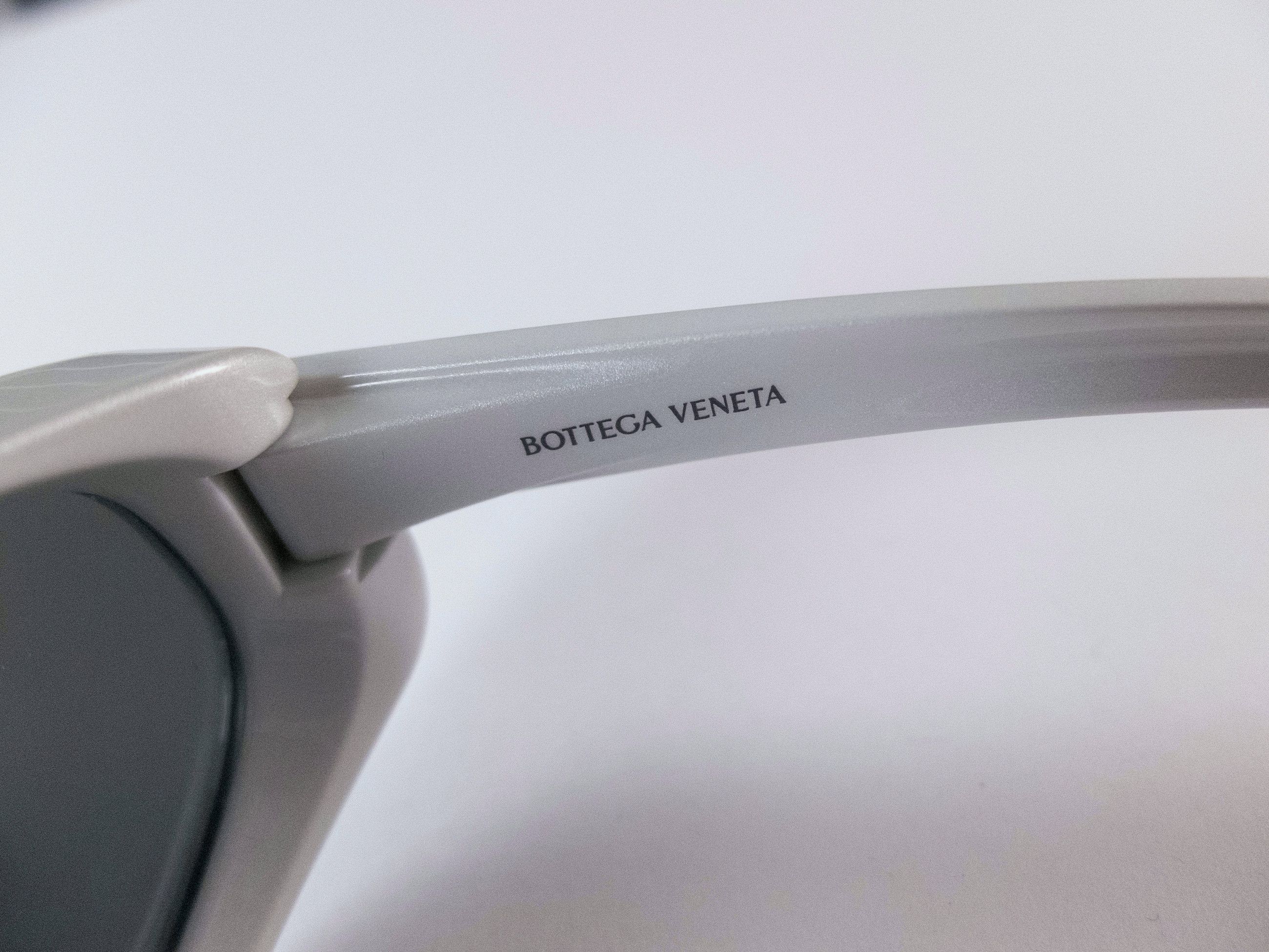 Bottega Veneta BOTTEGA VENETA Arch white oval injection sunglasses Size ONE SIZE - 8 Thumbnail