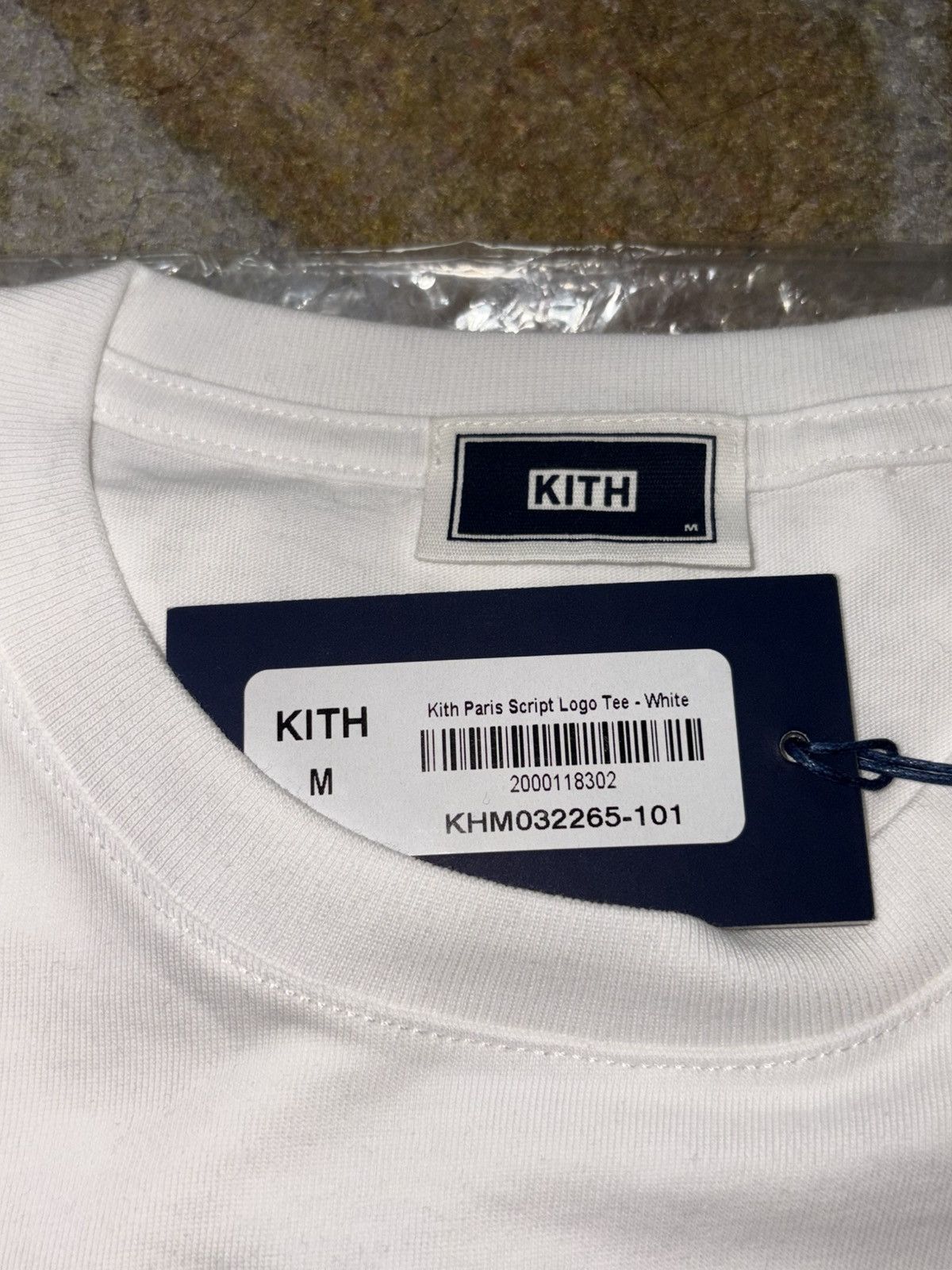 Kith Kith Paris Script Logo Tee White (Instore Exclusive) Size US M / EU 48-50 / 2 - 3 Thumbnail