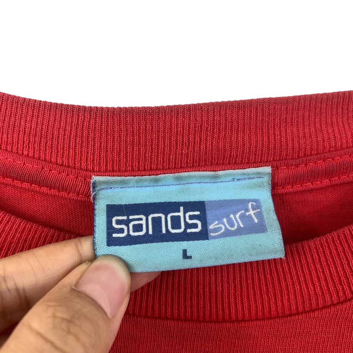 Vintage Vintage SANDS SURF PRODUCTS 91449 Collection Tee Shirt Top Size US L / EU 52-54 / 3 - 4 Thumbnail