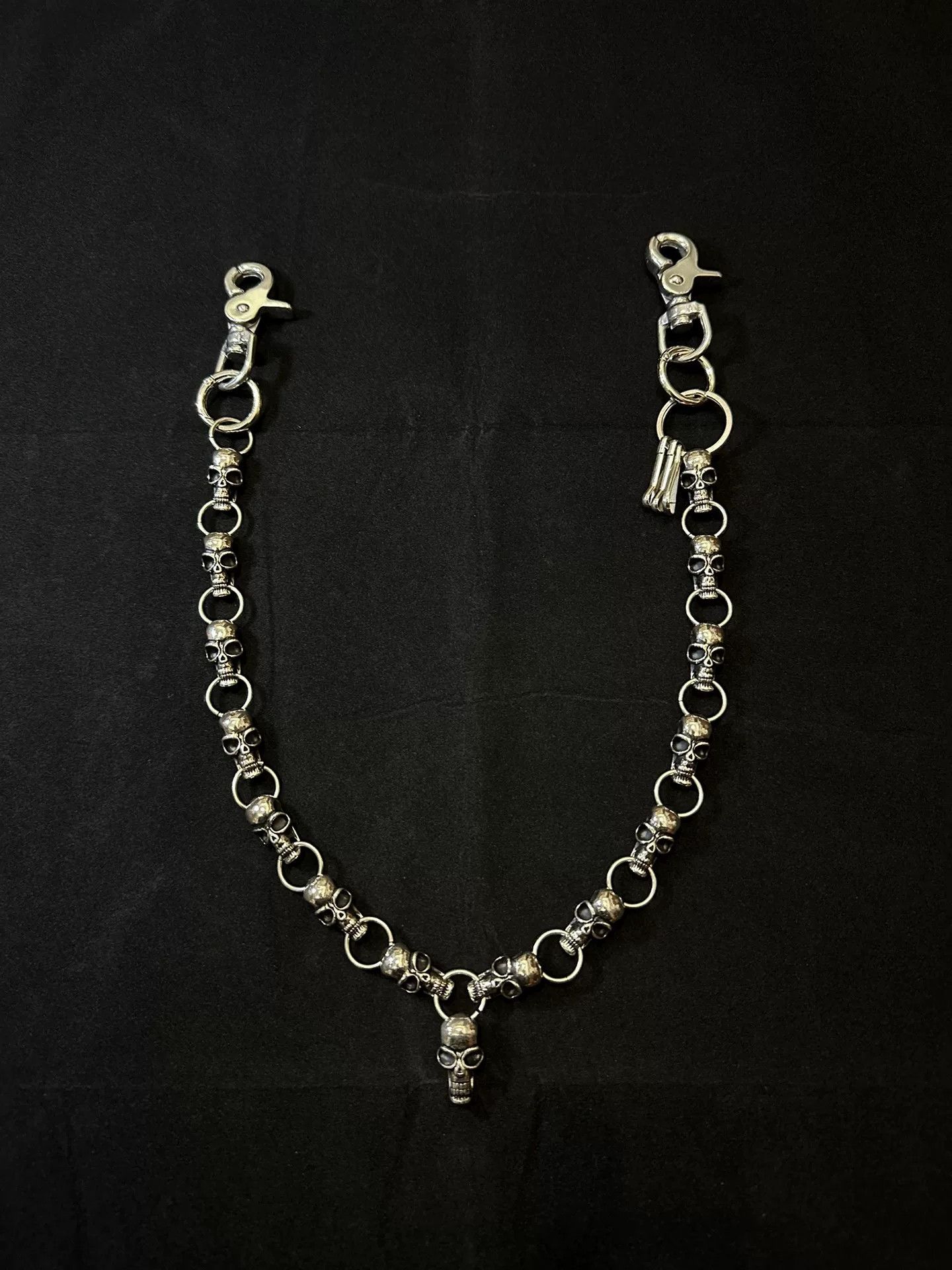 Vintage Vintage 90s Skull Pant Wallet Chain Size ONE SIZE - 1 Thumbnail