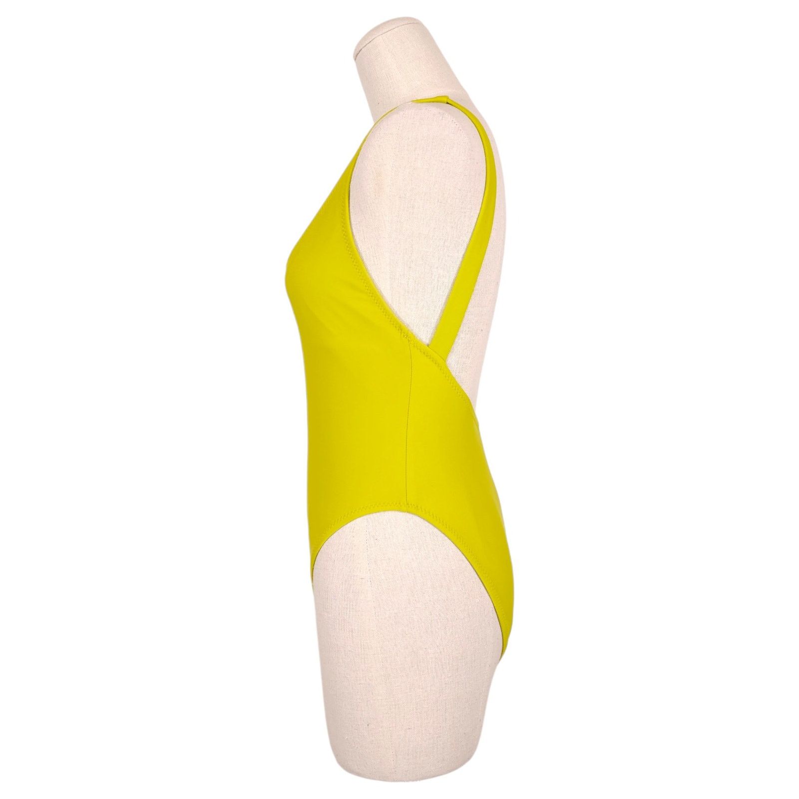 Other Galamaar Cerci Maillot Palma Green High Cut Swimsuit Small Size ONE SIZE - 2 Thumbnail