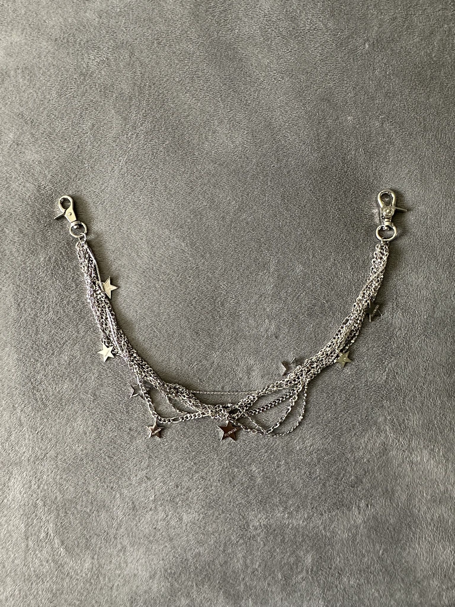 小物 Hysteric Glamour 00s Silver Wallet Cahin Buy Hysteric Glamour Wallet Chain Online at Groupie