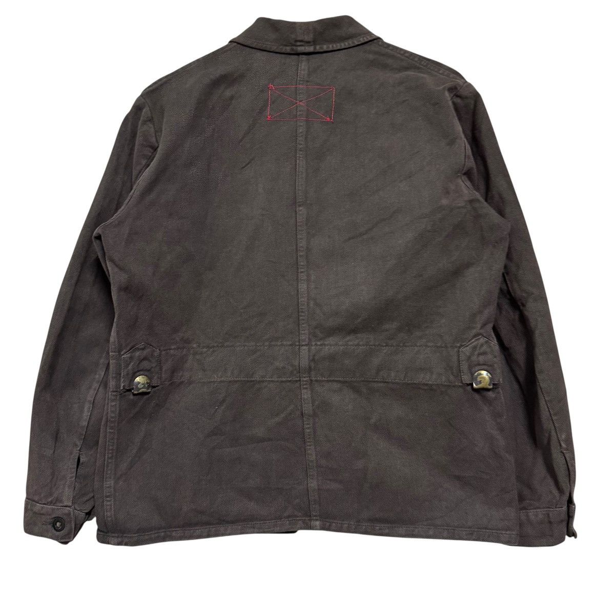 Vintage Vintage Swiss Army Worker Jacket Reworked Size US M / EU 48-50 / 2 - 9 Thumbnail