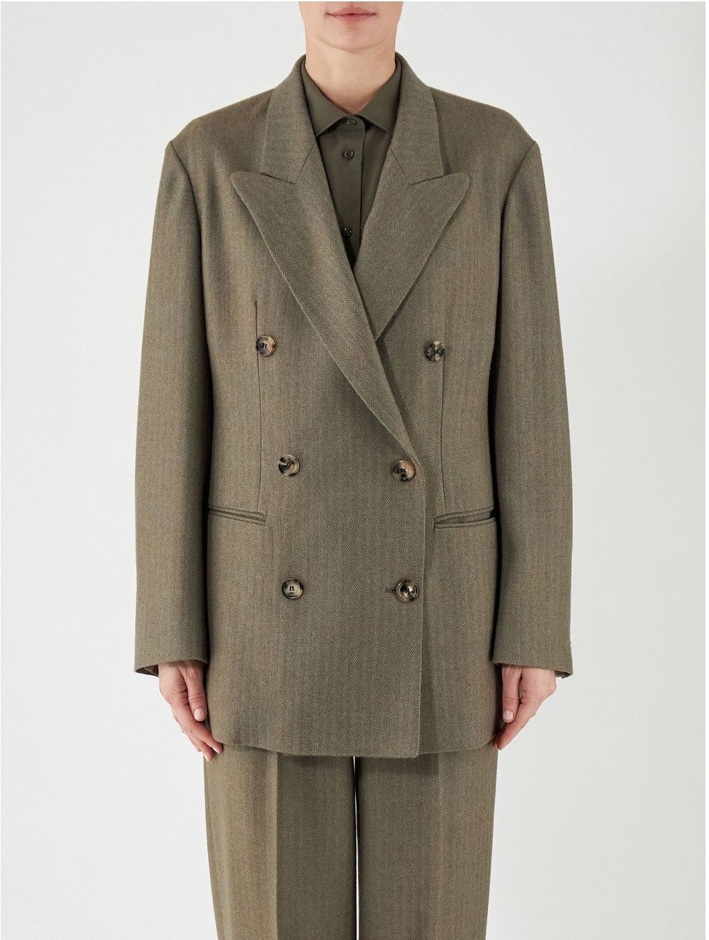 Loro Piana o1srvl11e0824 Darrag Cashmere Jacket in Grey Size XXL / US 16-18 / IT 52-54 - 1 Thumbnail