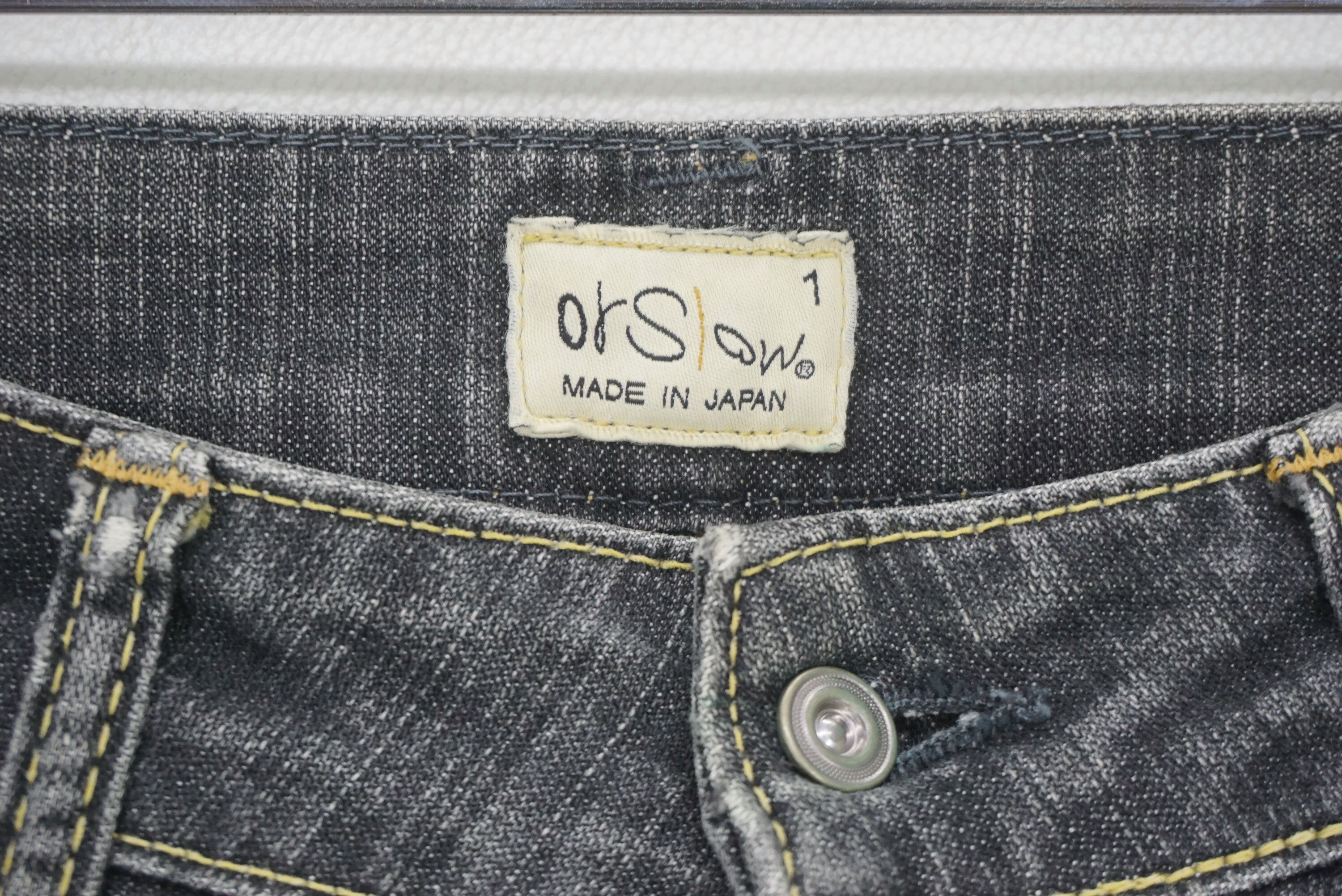 Japanese Brand Orslow Jeans Size W28xL30.5 Low-Rise Slim Skinny Denim Japan Size 25" / US 0 / IT 36 - 5 Thumbnail