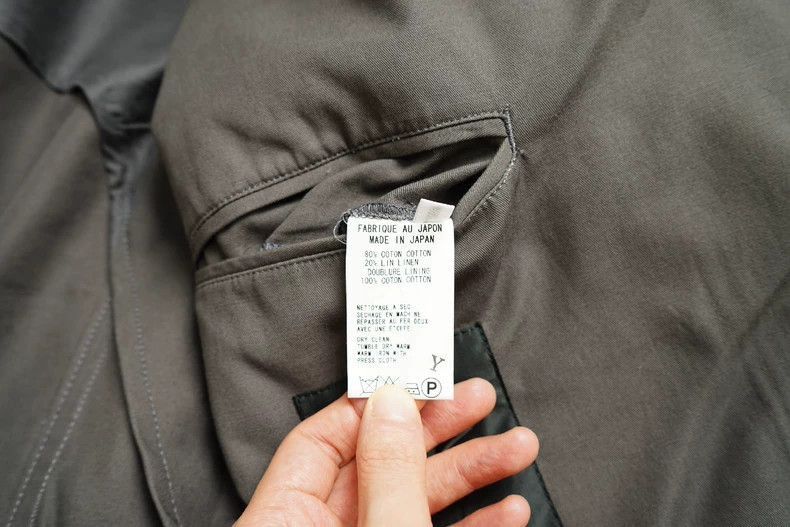 Yohji Yamamoto Yohji Yamamoto Yohji Yamamoto Blazer Jacket in Brown Size US M / EU 48-50 / 2 - 7 Thumbnail