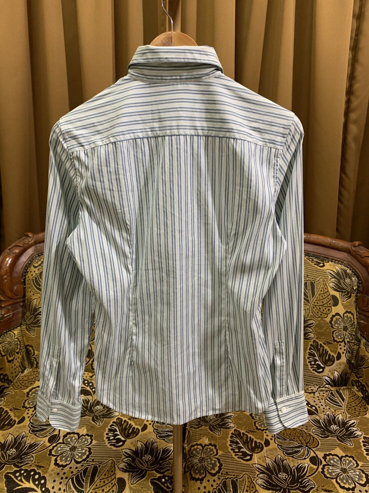 Loro Piana LORO PIANA STRIPES BUTTON SHIRT Size M / US 6-8 / IT 42-44 - 9 Thumbnail