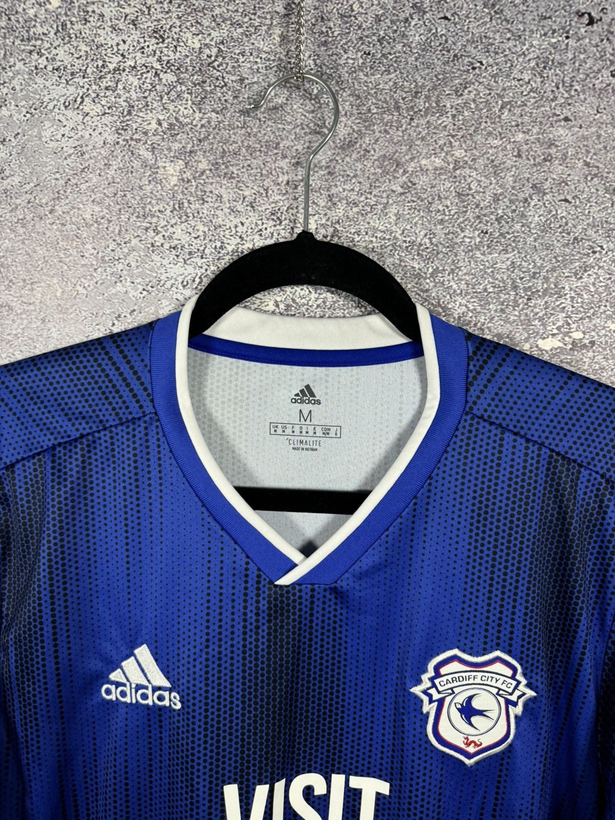 Adidas Vintage Cardiff City 2019/20 Adidas Soccer Jersey Blokcore Size US M / EU 48-50 / 2 - 4 Thumbnail