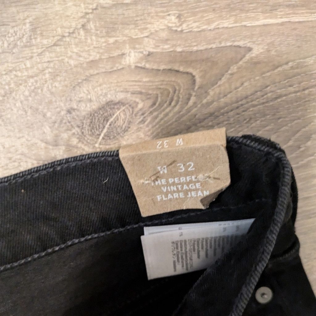 Madewell Madewell black the perfect vintage flare jeans size 32 Size 32" / US 10 / IT 46 - 4 Thumbnail