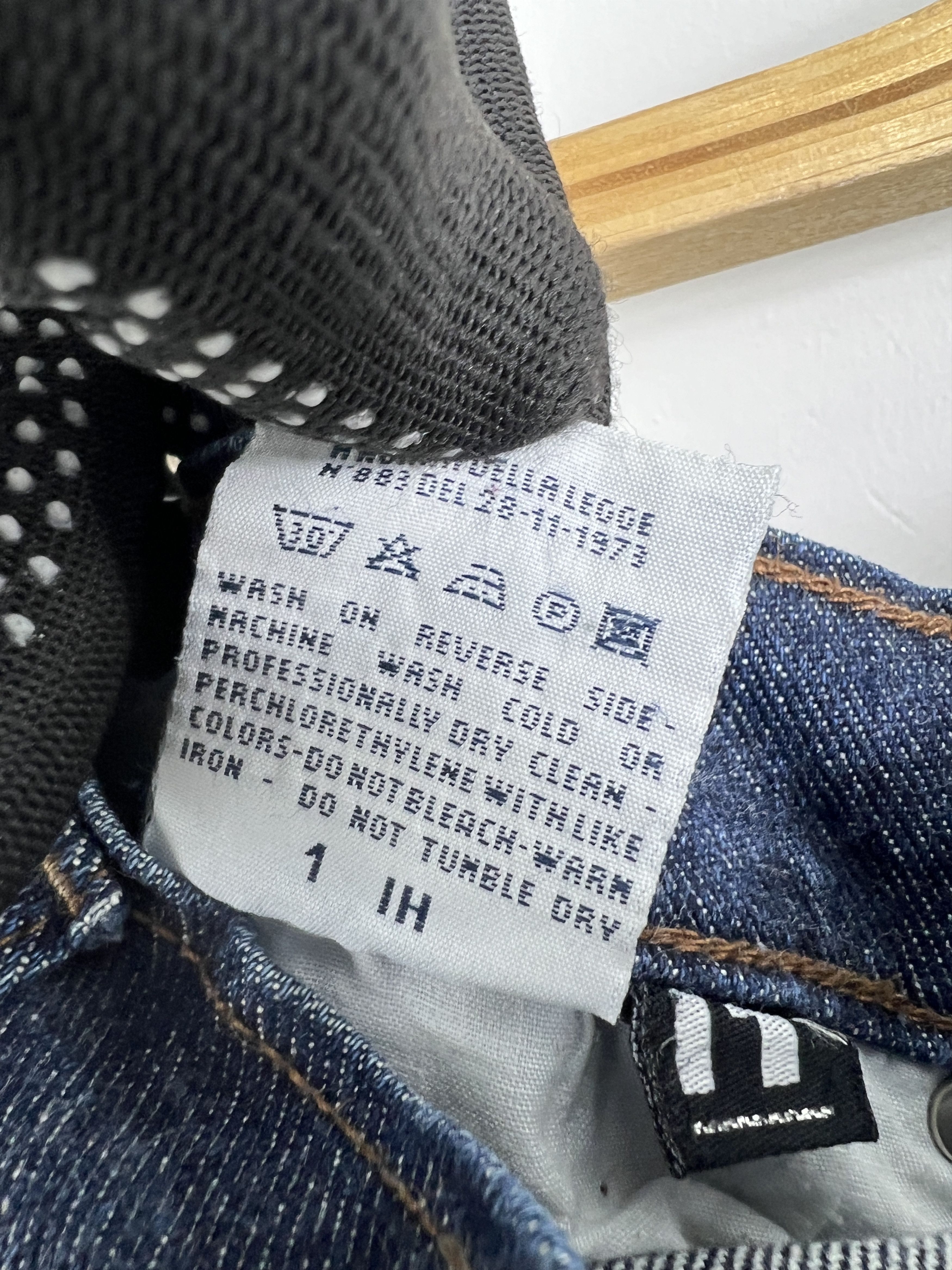 Versace VERSACE Jeans Couture Capri Denim GTMPT979 Size 29" - 12 Thumbnail