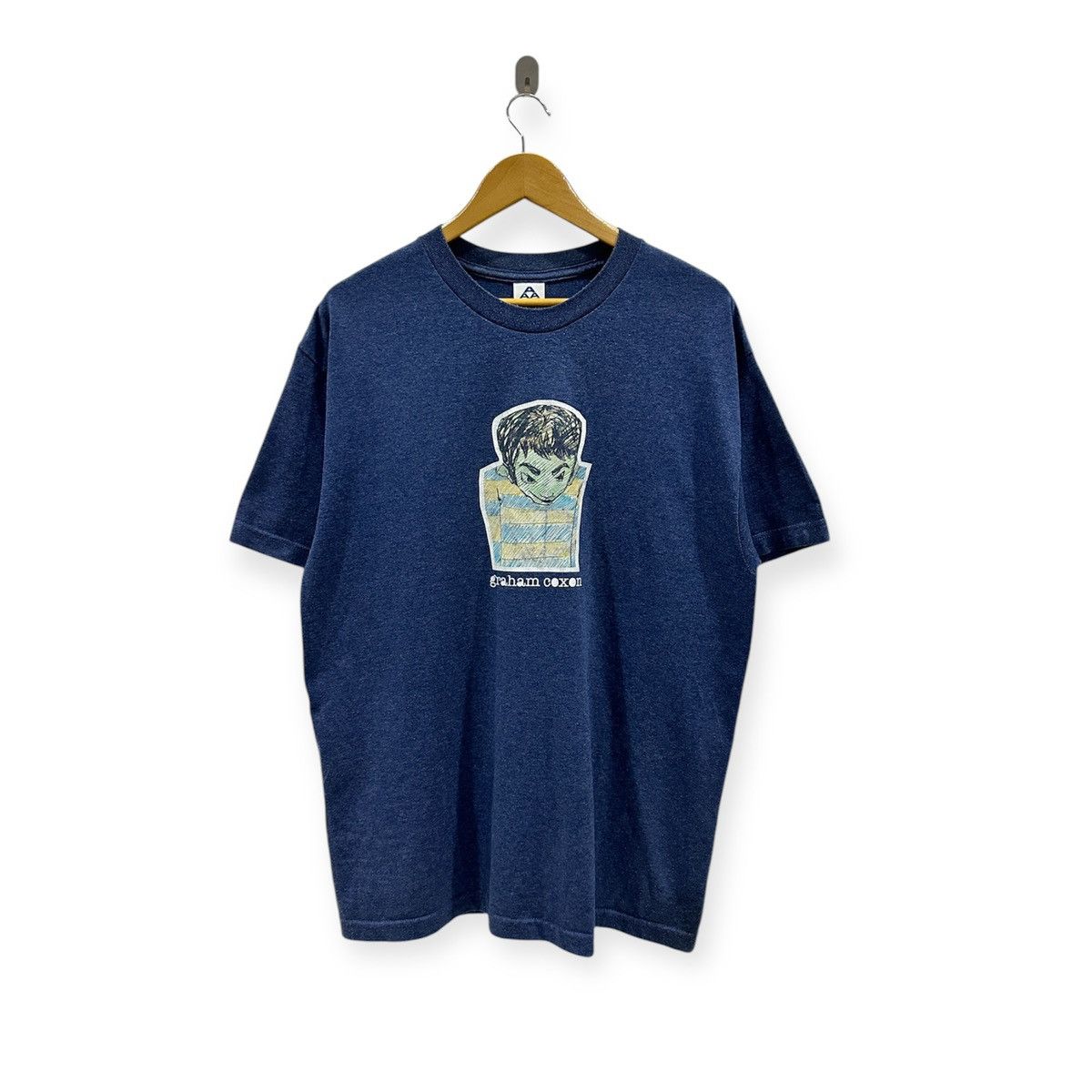 Band Tees × Vintage vintage 00s GRAHAM COXON blur artwork promo t-shirts Size US L / EU 52-54 / 3 - 1 Thumbnail
