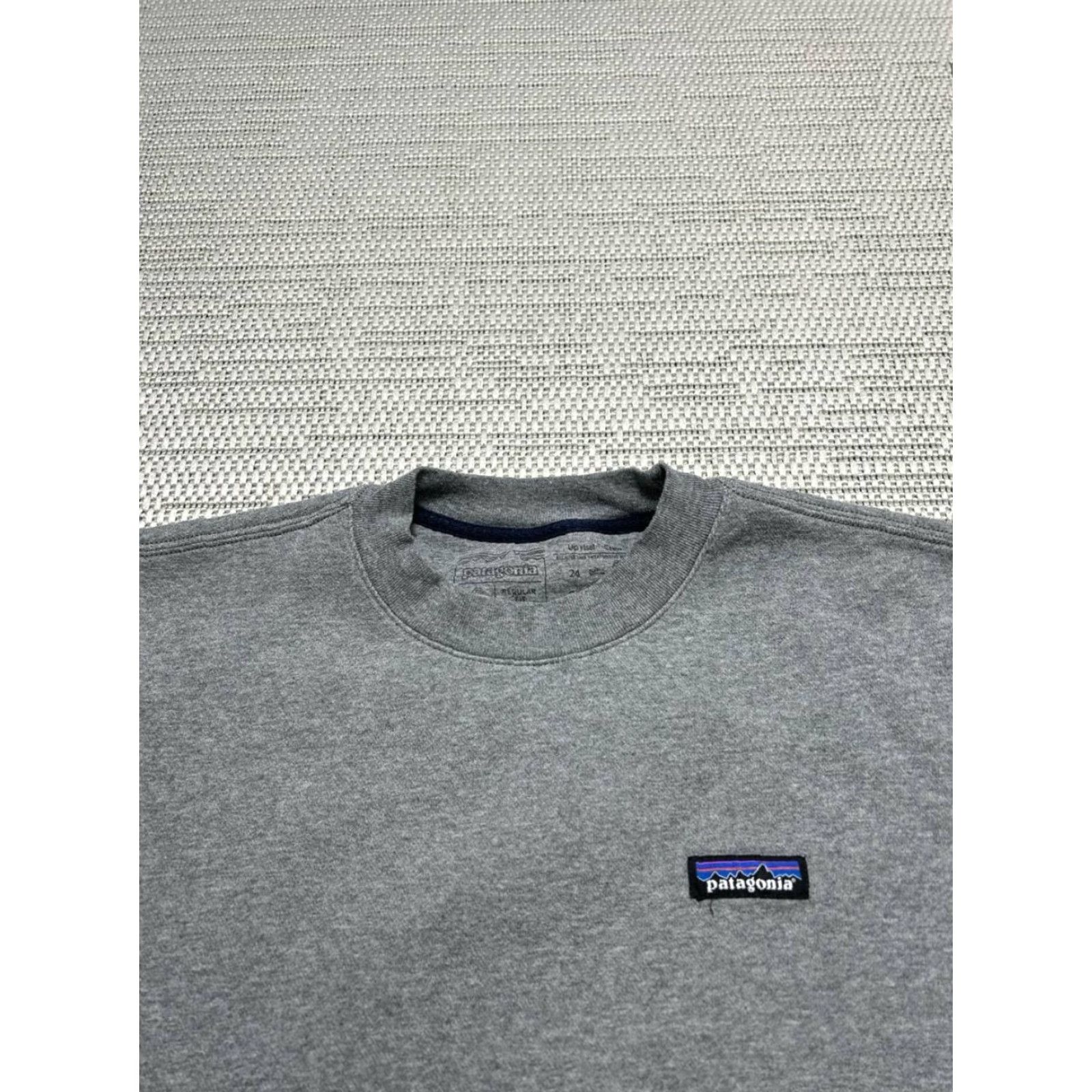 Patagonia Patagonia Sweatshirt Pullover Mens Small Gray Cotton Blend Logo Fleece Outdoor 90s? Size US S / EU 44-46 / 1 - 2 Thumbnail