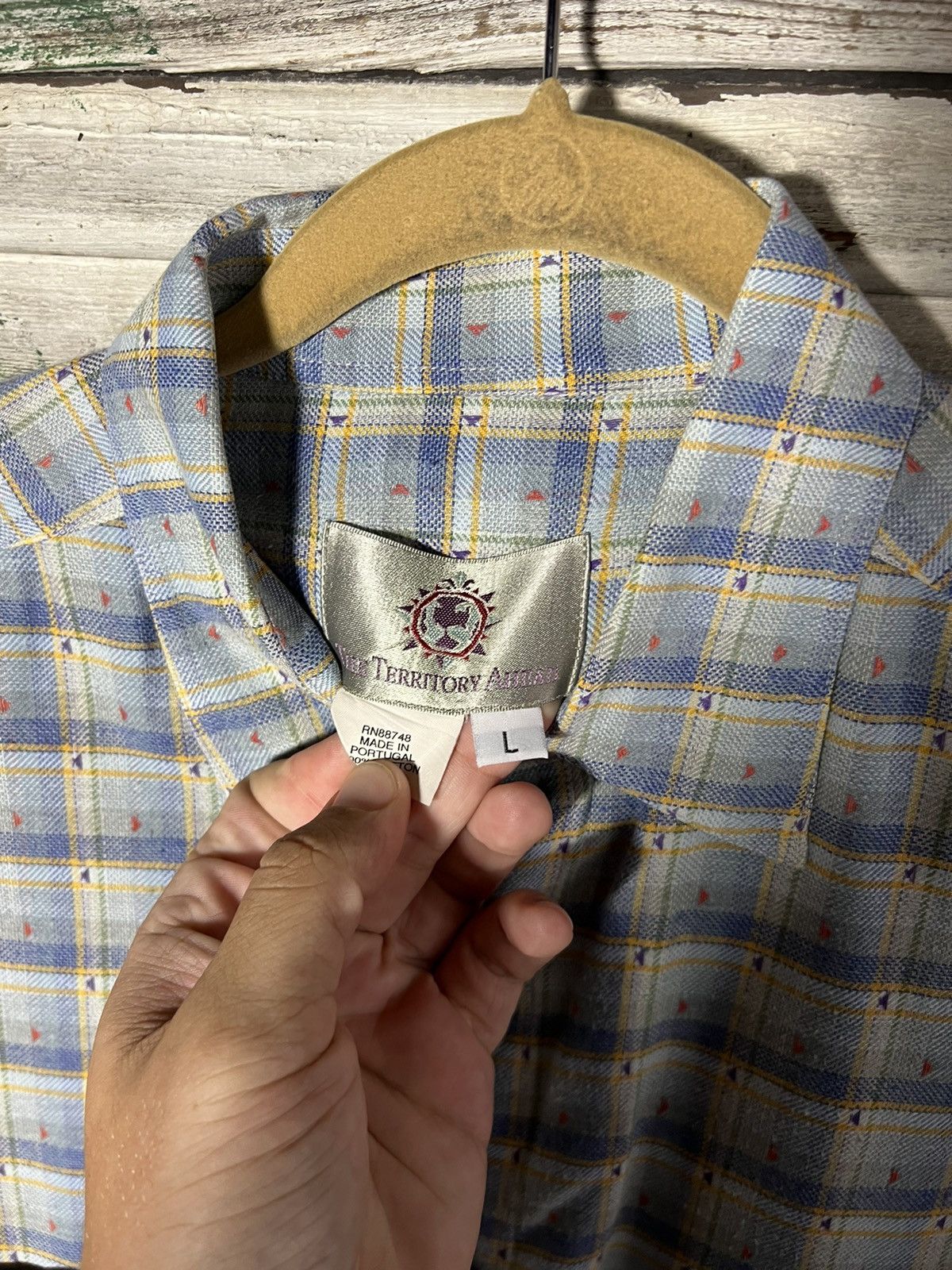 The Territory Ahead × Vintage Vintage The Territory Ahead Aztec Button Up Size US L / EU 52-54 / 3 - 4 Thumbnail