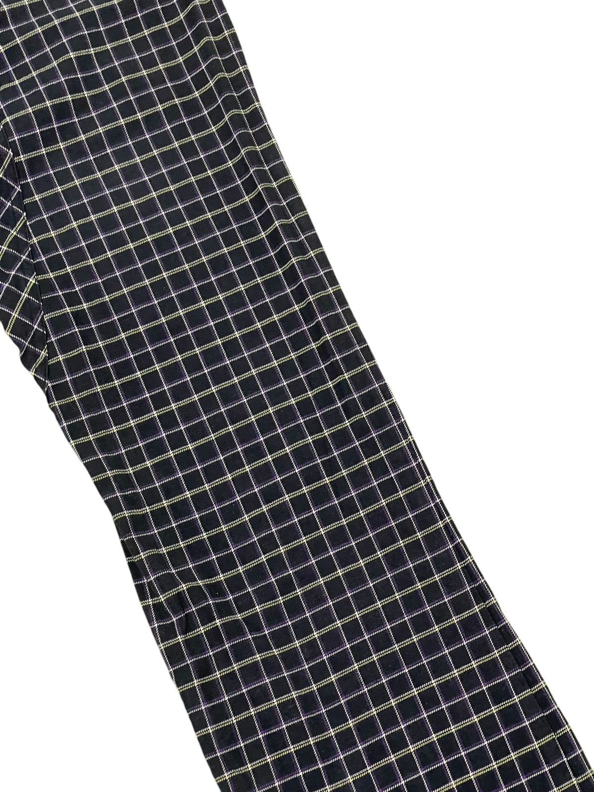 Le Grande Bleu (L.G.B.) Flare Pant Oakley Plaid Stretch Boot Cut 8🟦9 Size US 31 - 18 Thumbnail