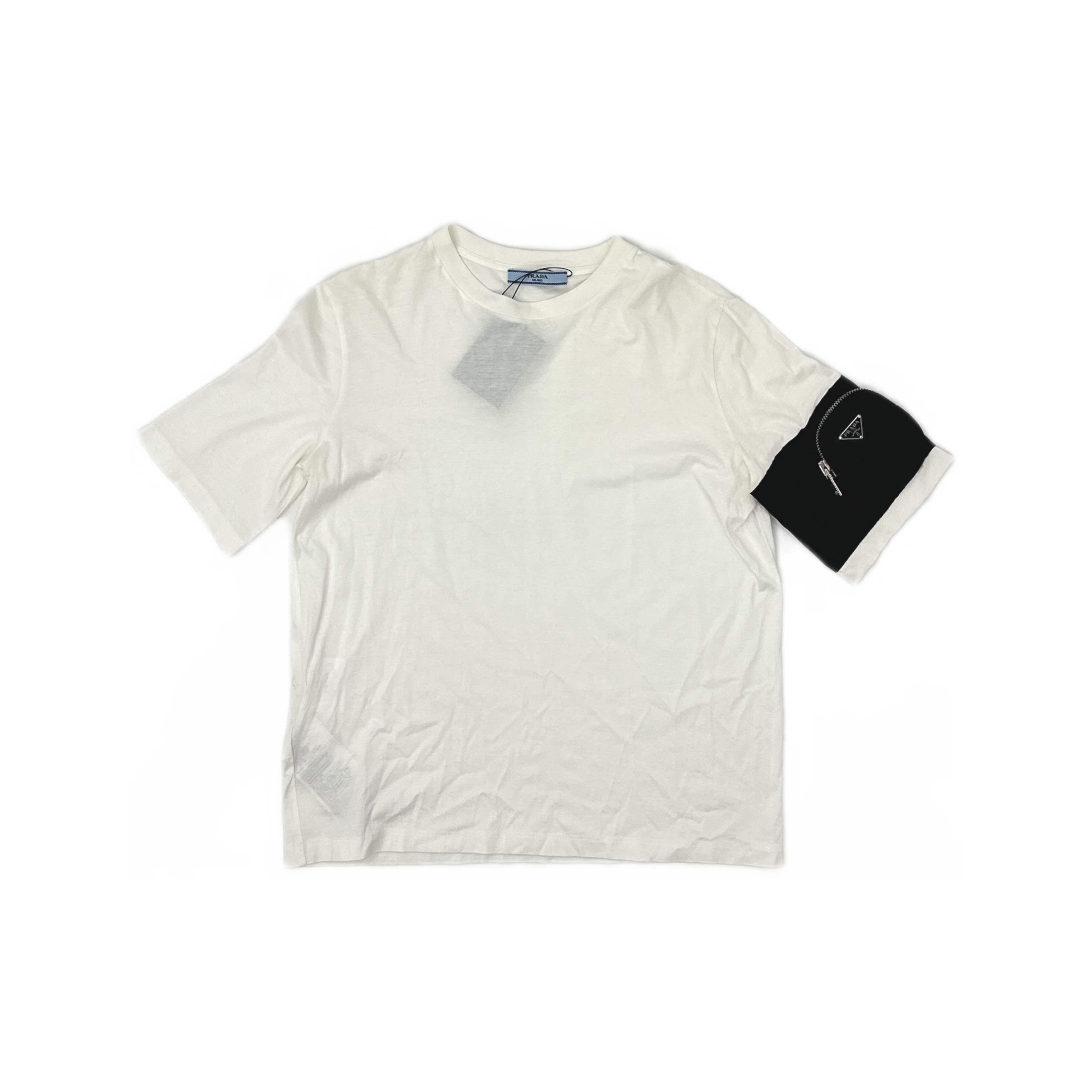 Prada Prada Pouch Sleeve T-Shirt Size S Size US S / EU 44-46 / 1 - 1 Thumbnail