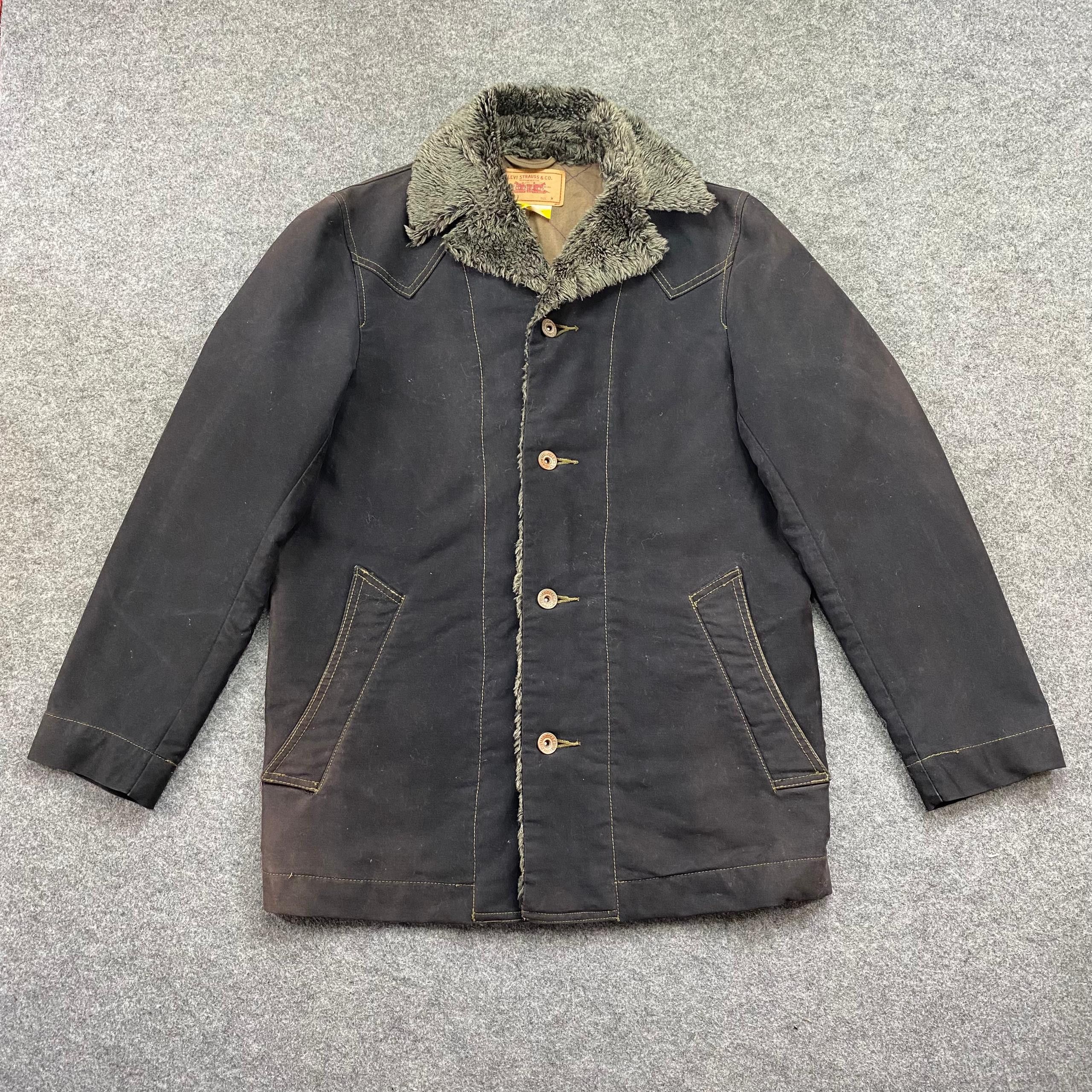 Levi's Vintage Clothing Vintage Levis Fur Jacket Size US M / EU 48-50 / 2 - 1 Thumbnail