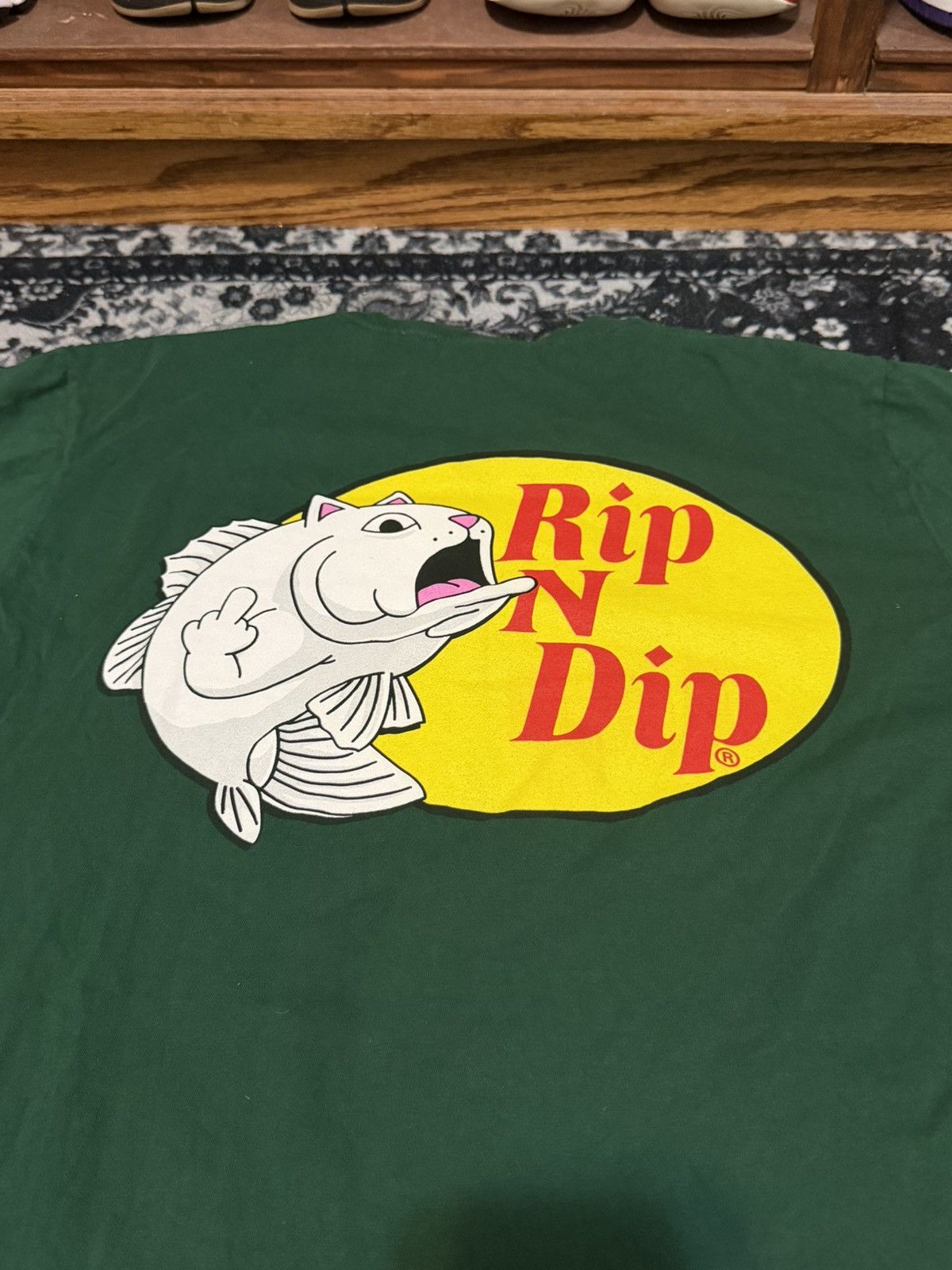 RIPNDIP RIPNDIP BASS PRO CLUB TEE Size US L / EU 52-54 / 3 - 4 Thumbnail