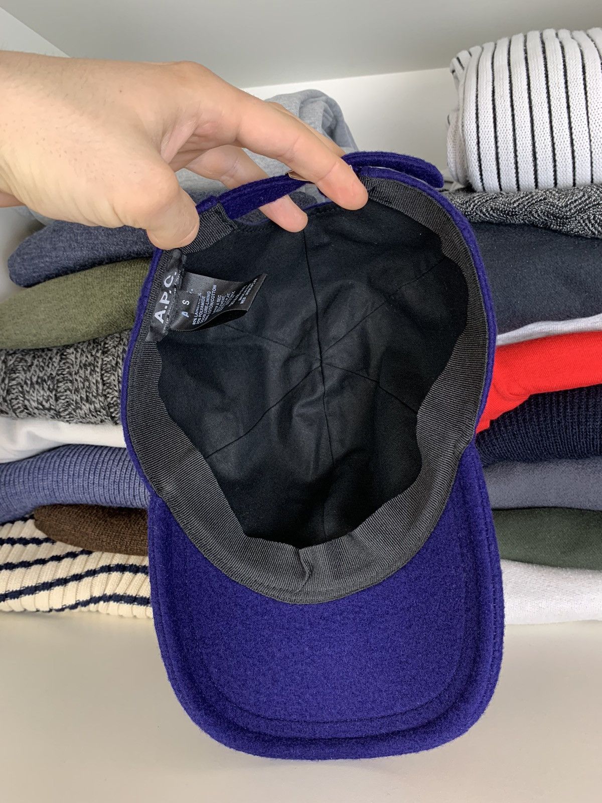 A.P.C. APC Wool Cap Hat Made in Italy Size ONE SIZE - 8 Thumbnail