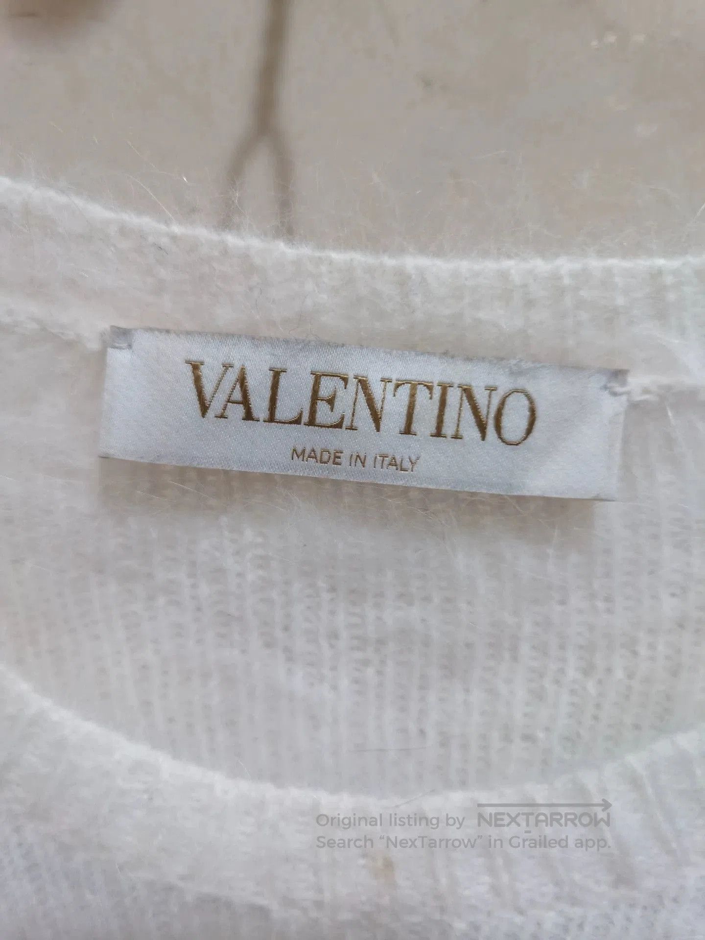 Valentino Valentino Rabbit Fur Star Knit Sweater. Size US S / EU 44-46 / 1 - 2 Thumbnail