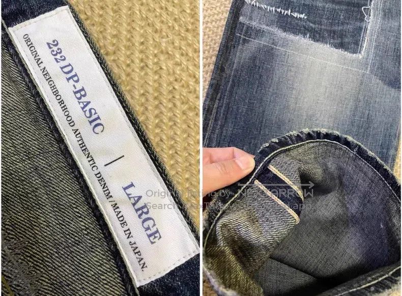 Neighborhood Neighborhood size L Patchwork Washed Denim Jeans Size US 27 - 5 Thumbnail