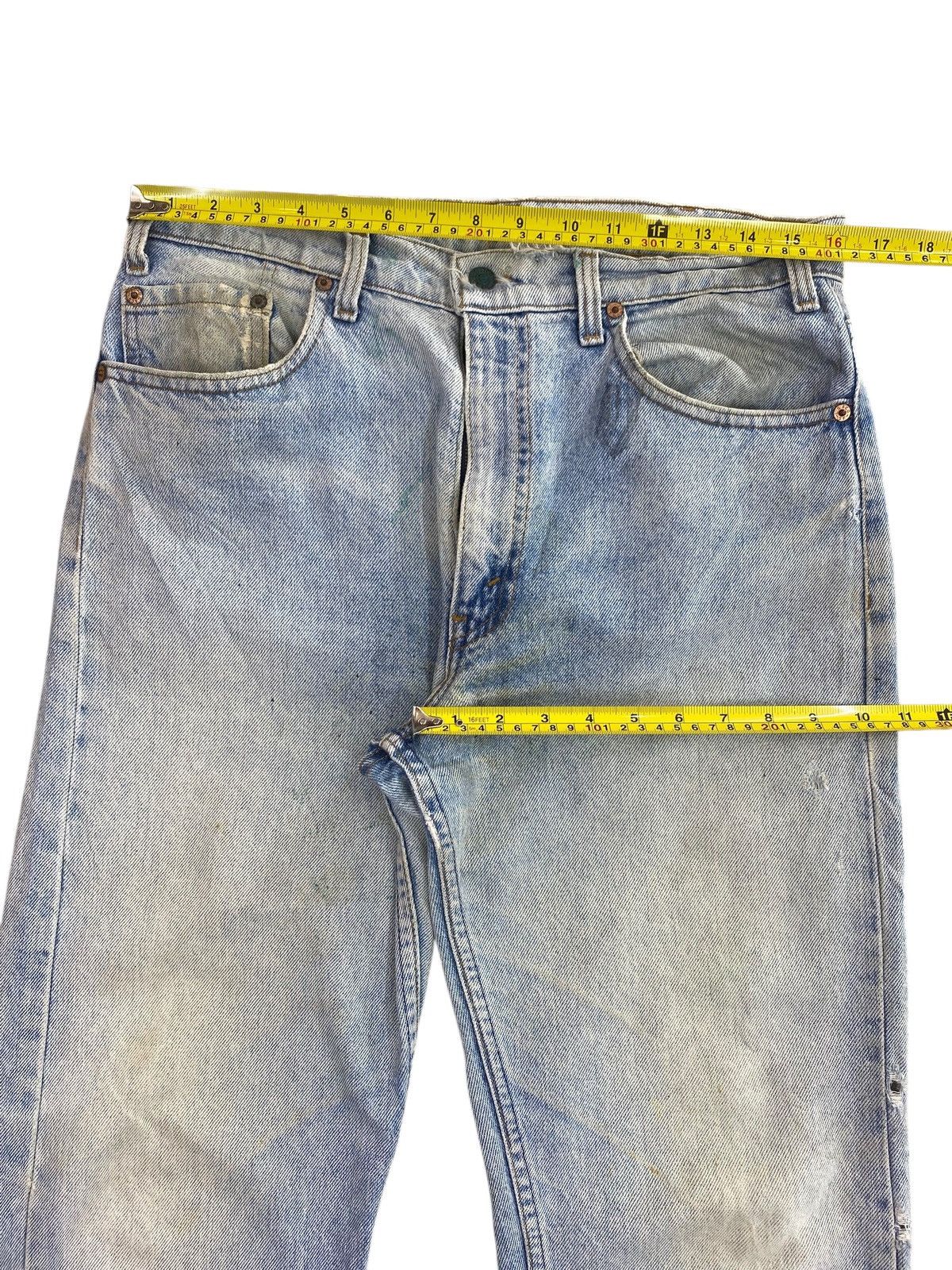 Levi's Levi’s Vintage Acid Blue Wash Style Distressed Jeans Size US 32 / EU 48 - 9 Thumbnail