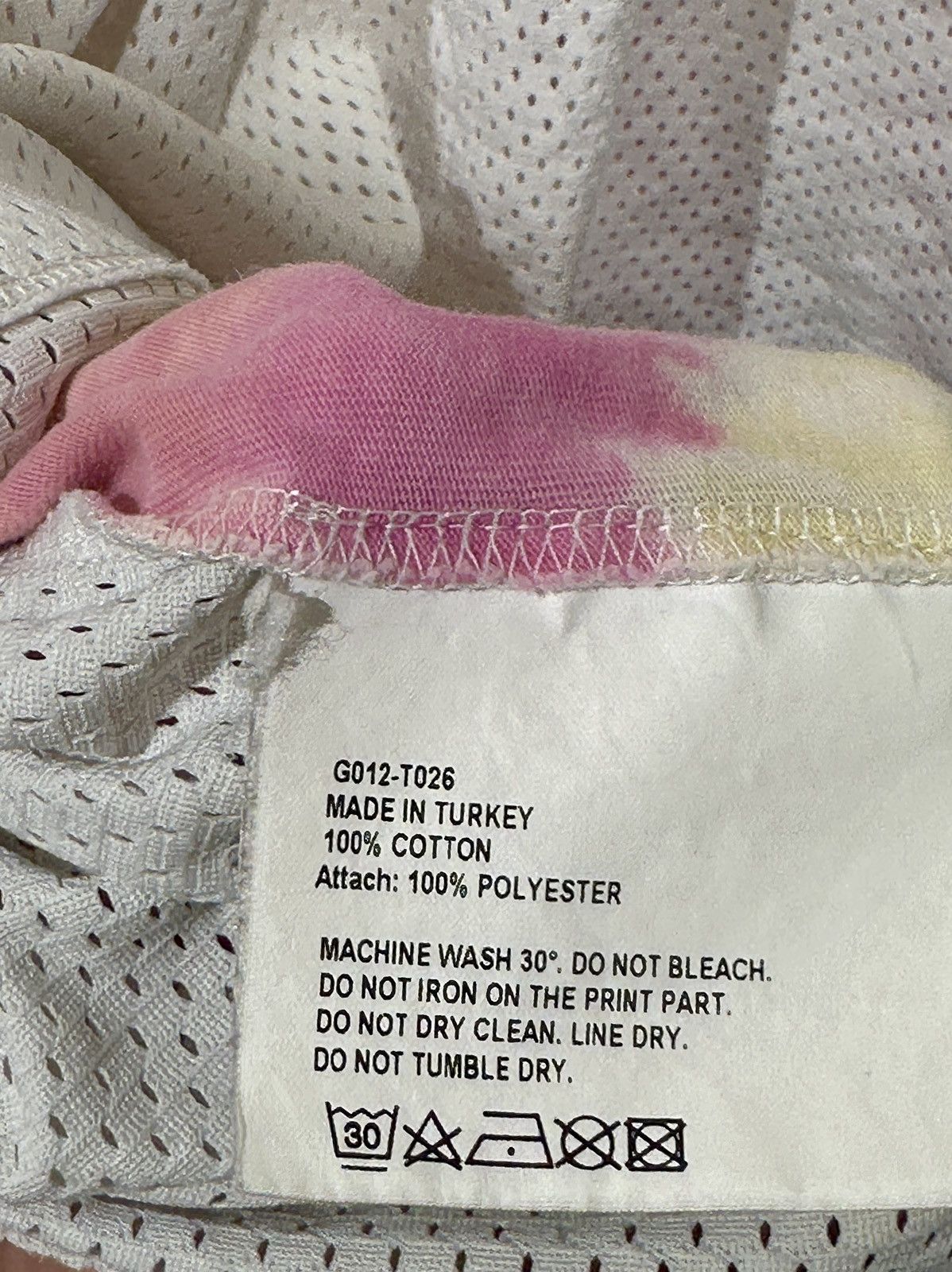Gosha Rubchinskiy Gosha tie dye tank with mesh back Size US M / EU 48-50 / 2 - 4 Thumbnail