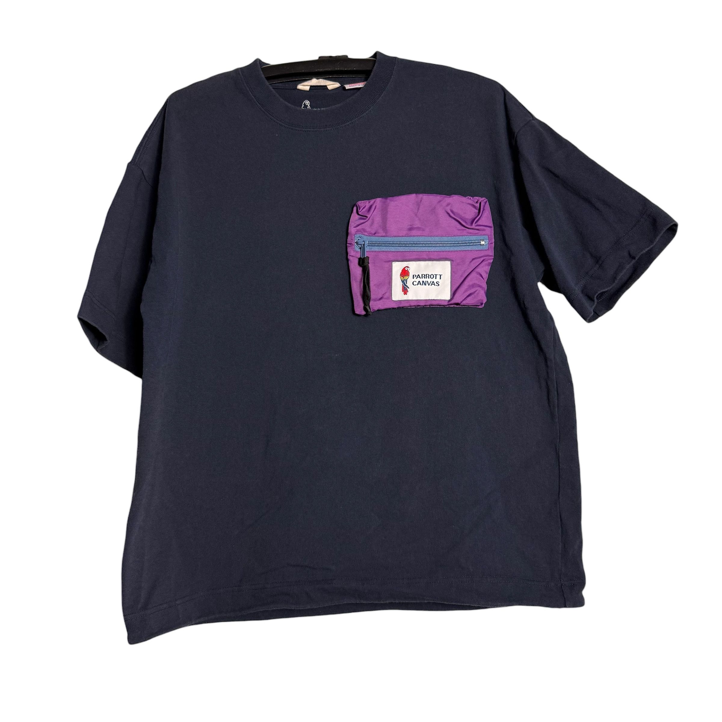 Japanese Brand 🔥RARE🔥Parrott Canvas Japanese Brand Outdoor T-shirt Size US L / EU 52-54 / 3 - 1 Thumbnail