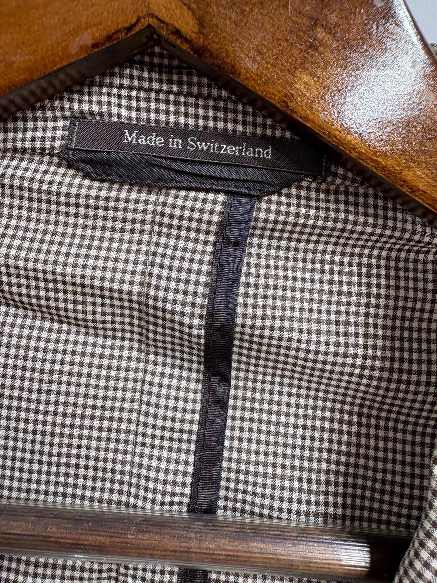 Ermenegildo Zegna Ermenegildo Zegna Plaid Wool Suit Jacket K29 Size US M / EU 48-50 / 2 - 6 Thumbnail