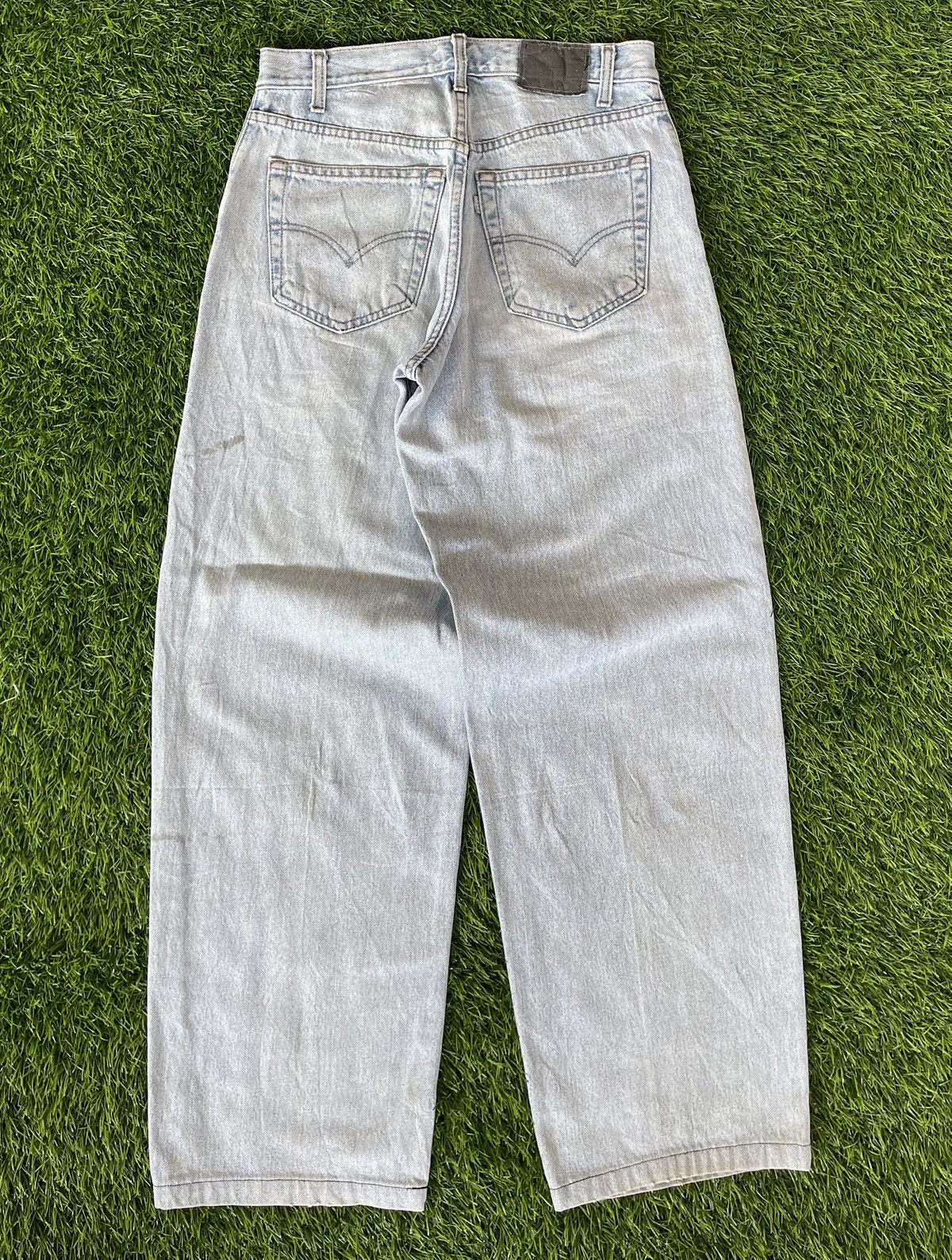Levi's Vintage’90s🔥LEVI’S SILVERTAB🔥WASHED Denim BAGGY JEANS Size US 31 - 2 Thumbnail