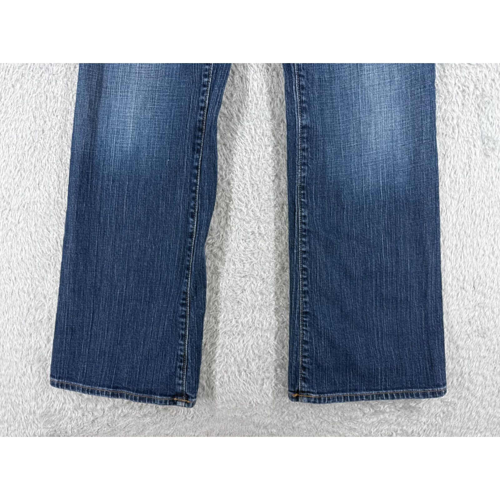 Eddie Bauer Eddie Bauer Jeans Womens 8 Blue Denim Bootcut Mid Rise Cotton Blend 28x30 Jeans Women Classic 30 Inseam Blue Cowboy Southwestern American 90s Womens Size 30" / US 8 / IT 44 - 2 Thumbnail