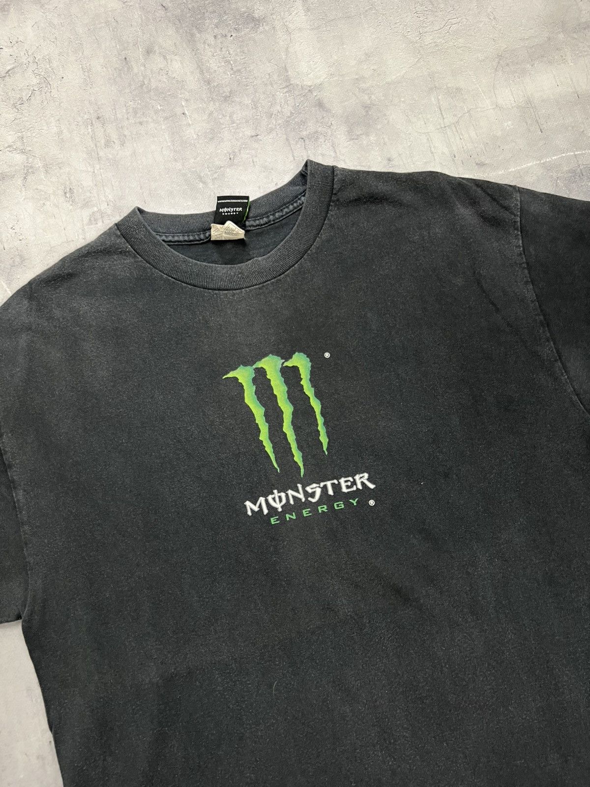 Vintage vintage monster energy Skull Print t shirt large Size US L / EU 52-54 / 3 - 6 Thumbnail