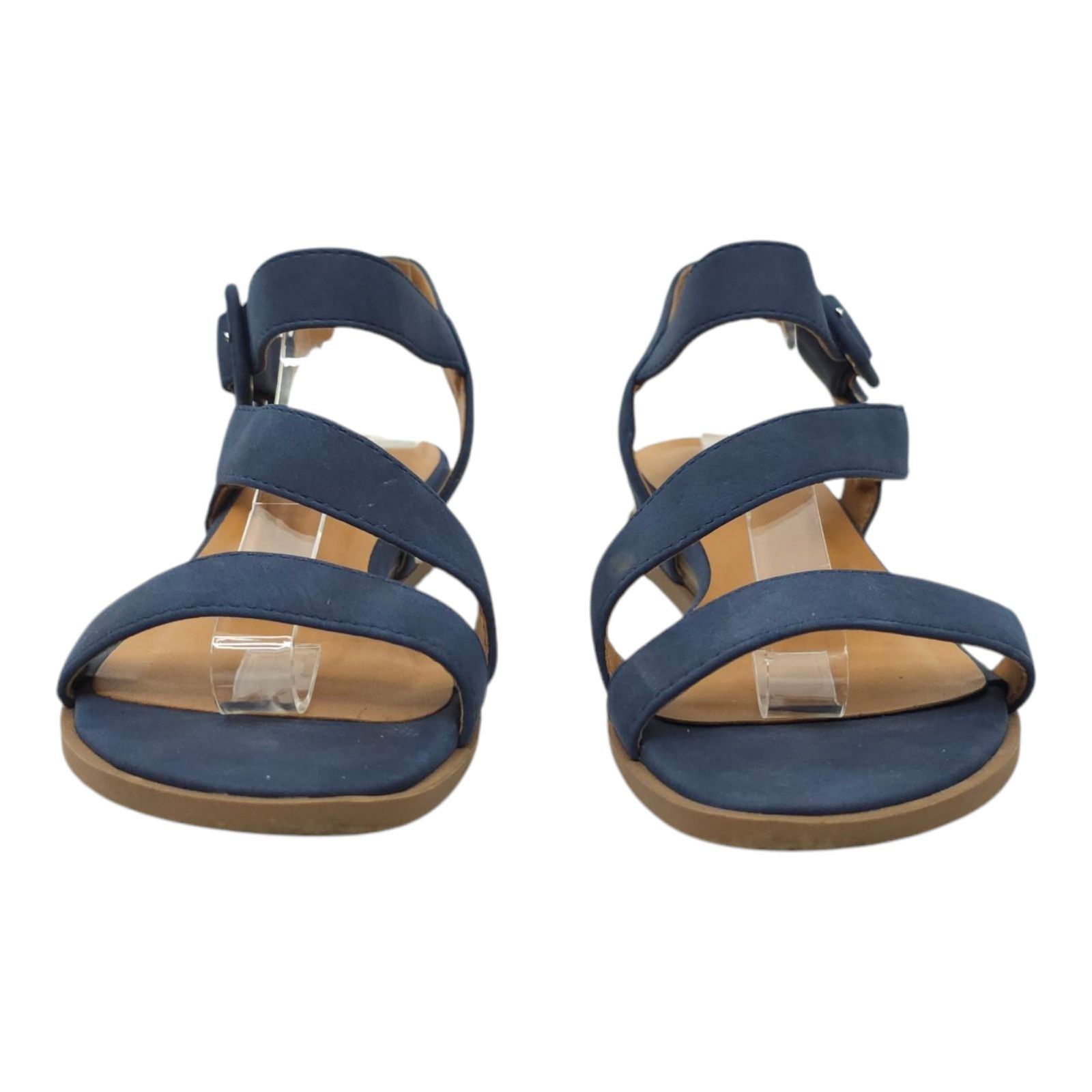 Other Solanz Sydney Strappy Sandals Womens 7 M Buckle Faux Leather Size US 7 / IT 37 - 3 Thumbnail