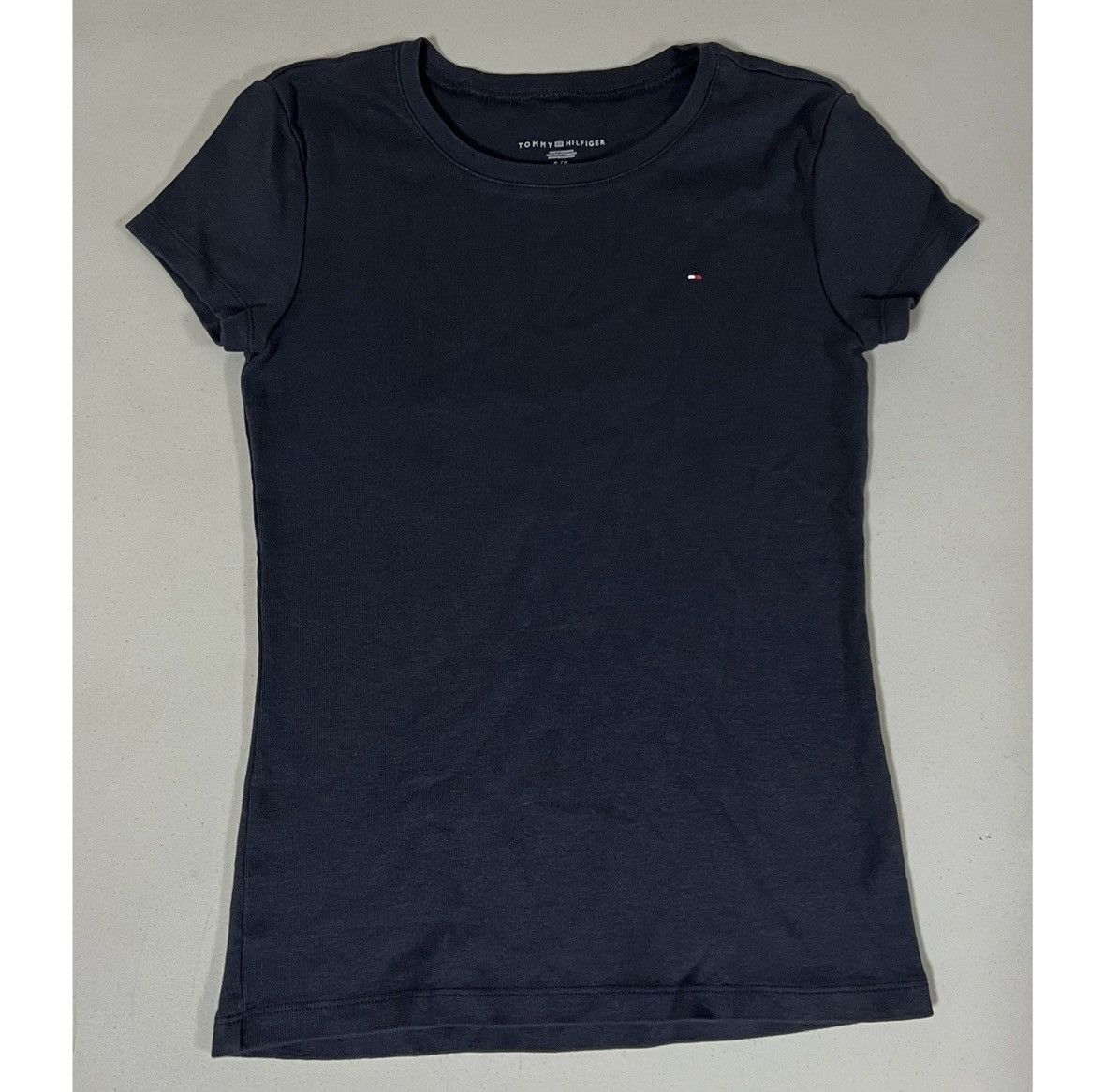 Tommy Hilfiger Tommy Hilfiger Navy Blue Crewneck Tee T-Shirt Top Size S ♥️✨ Size S / US 4 / IT 40 - 2 Thumbnail