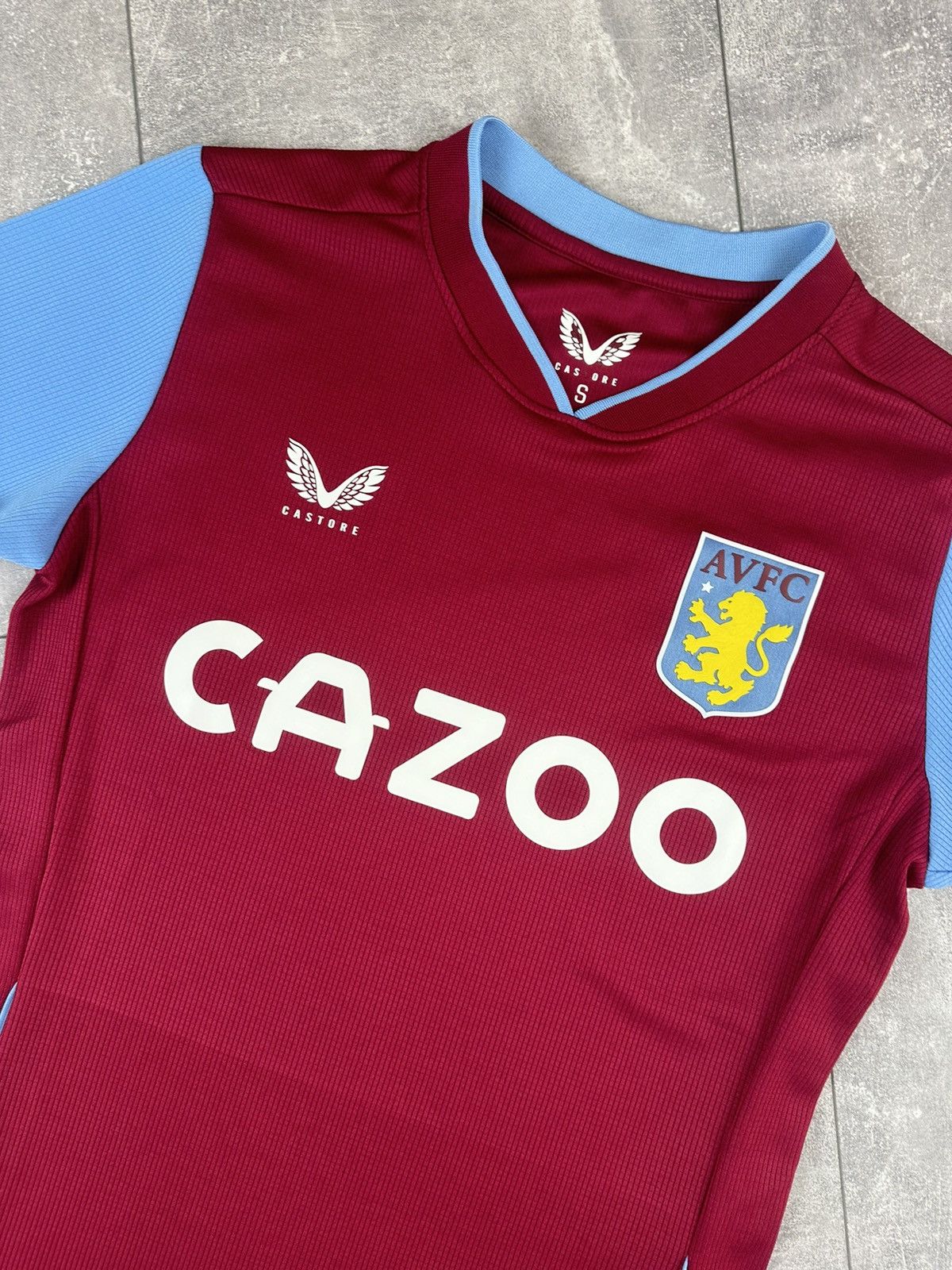 Castore Castore Aston Villa Home 2022/23 Football Soccer Jersey Size US S / EU 44-46 / 1 - 6 Thumbnail